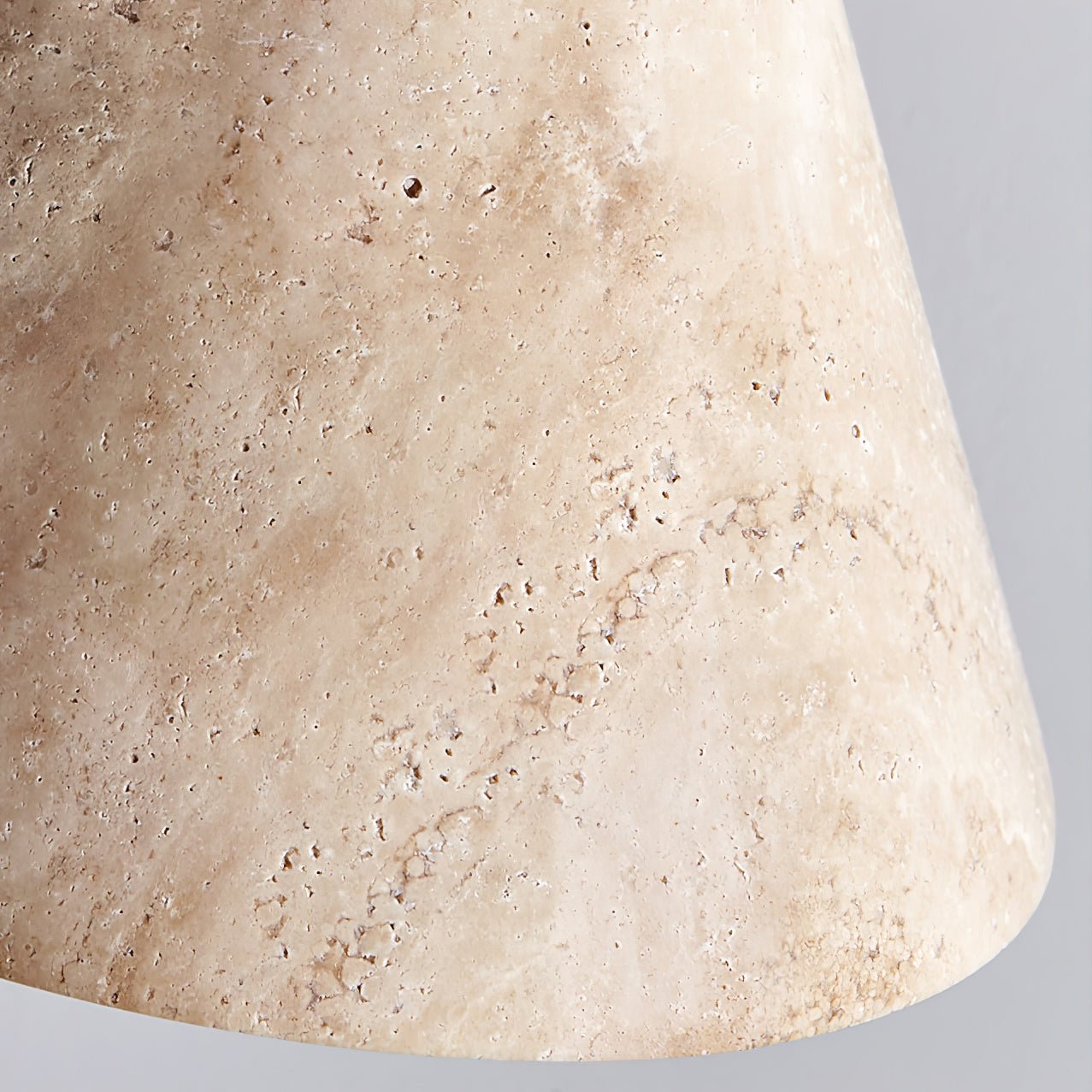 Ritta Travertine Dome Pendant Light - Letslighting