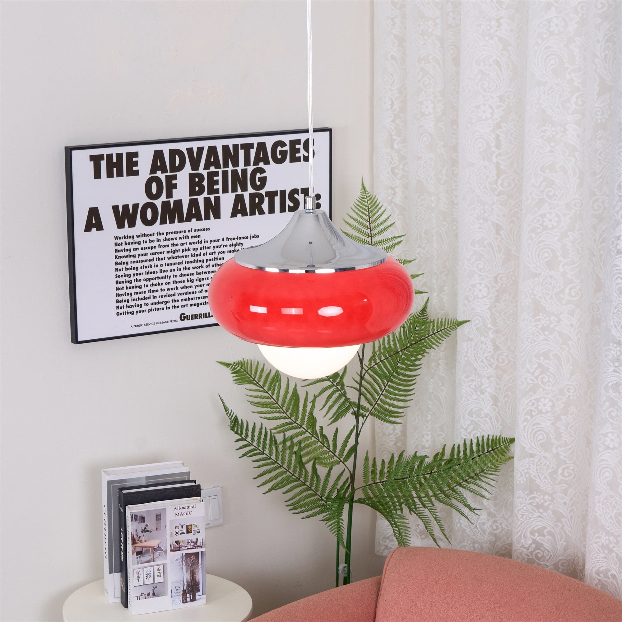 Cumaryra Nordic Art Glass Pendant Lamp - Letslighting