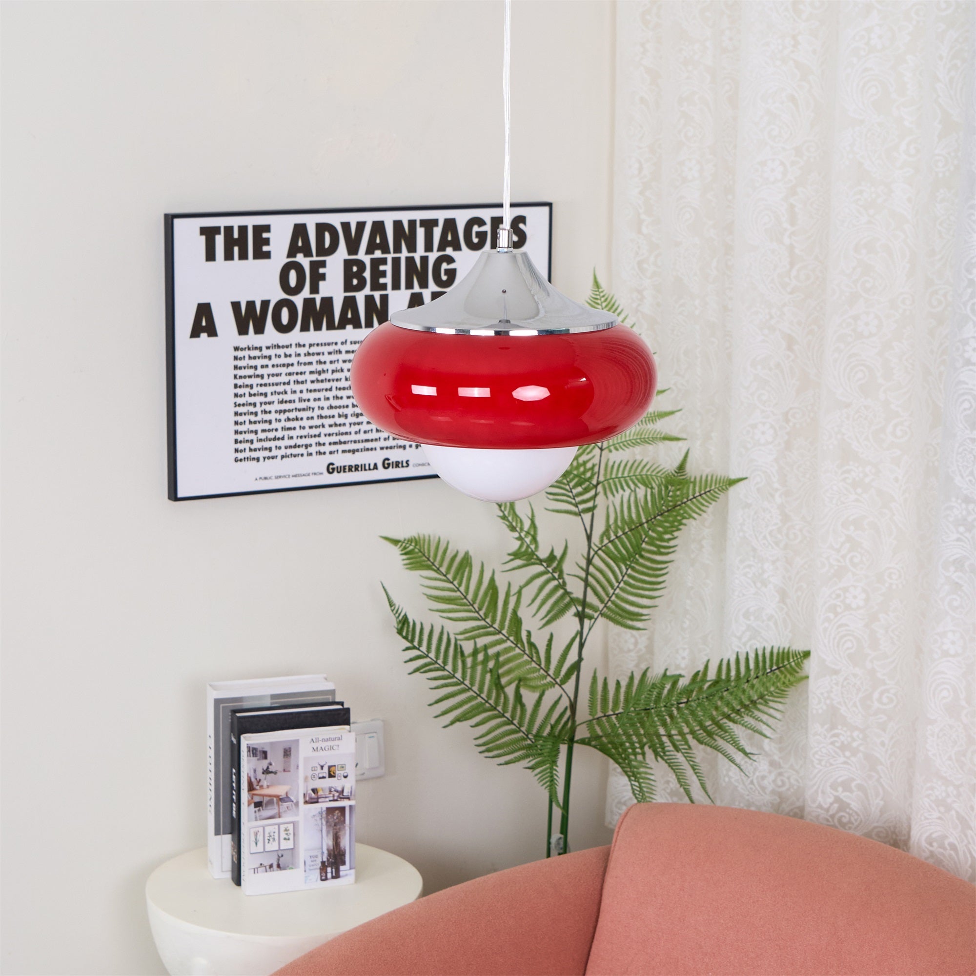 Cumaryra Nordic Art Glass Pendant Lamp - Letslighting