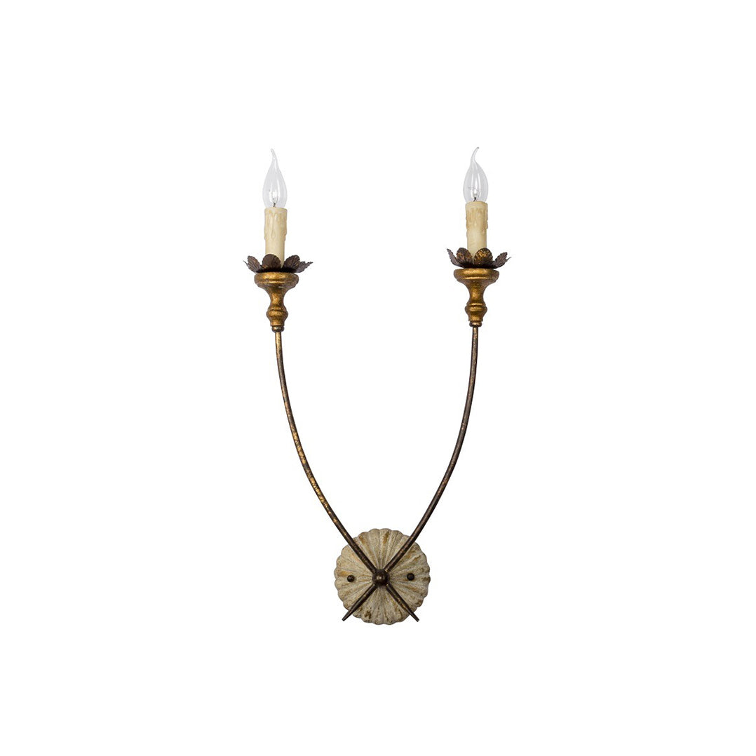 Catalos Vintage Industrial Wooden Wall Lamp - Letslighting