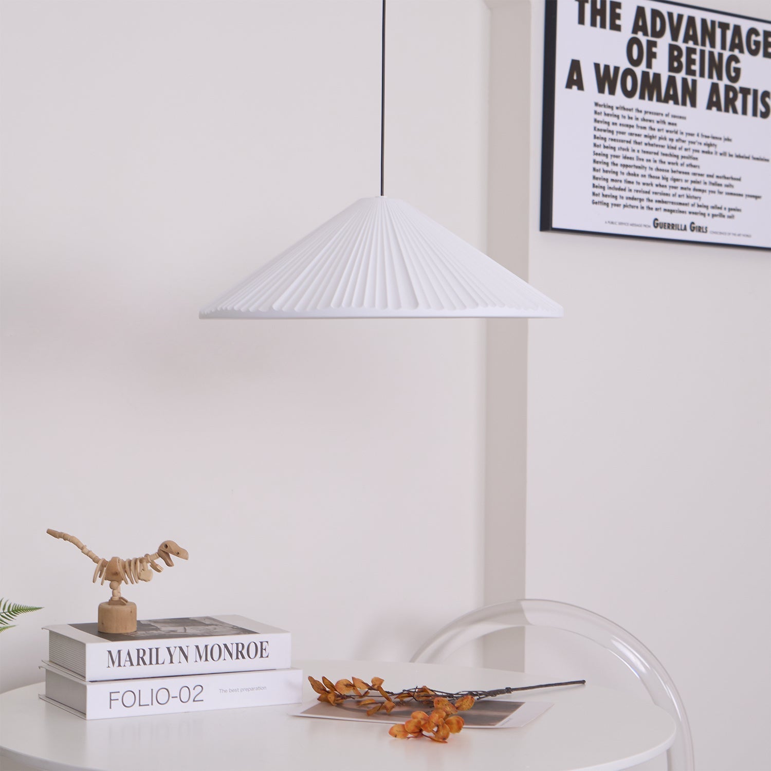 Cone Hat Resin Pendant Lamp - Letslighting