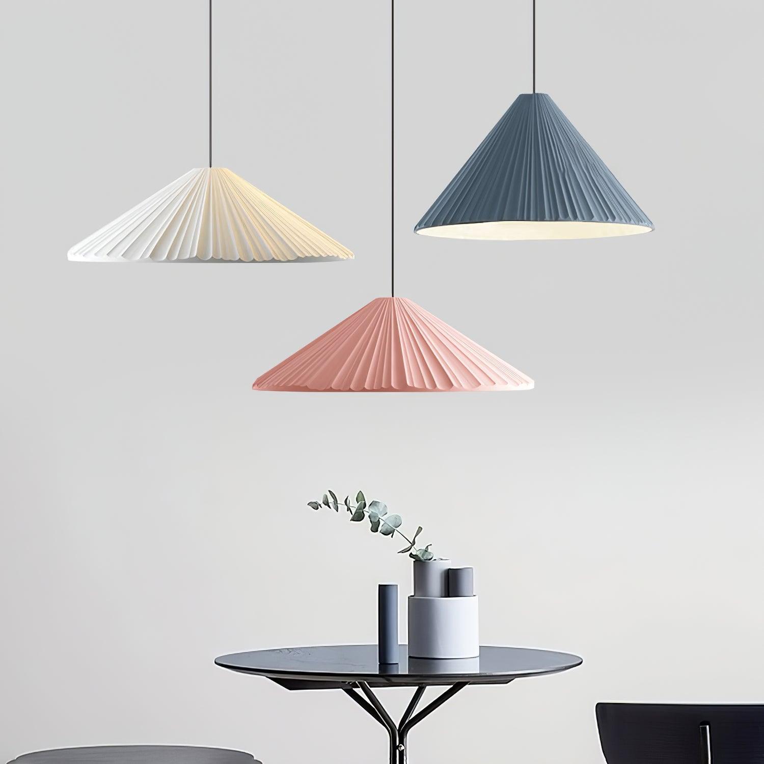 Cone Hat Resin Pendant Lamp - Letslighting