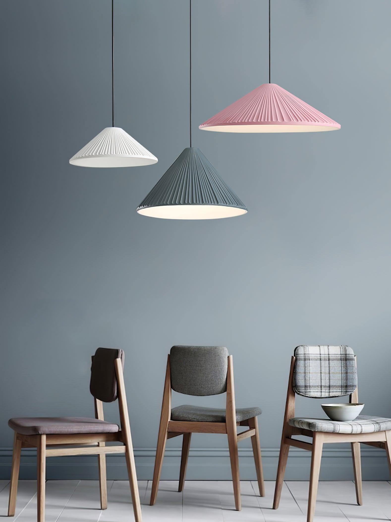 Cone Hat Resin Pendant Lamp - Letslighting