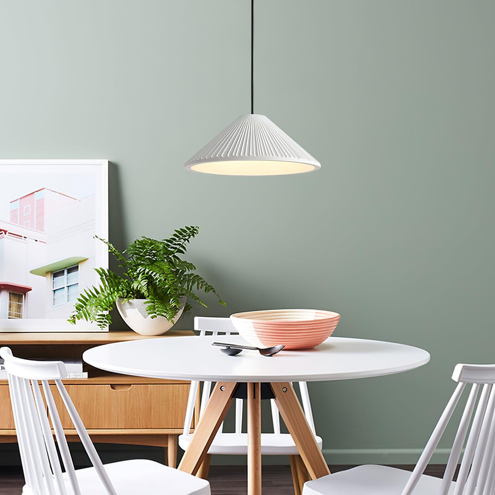 Cone Hat Resin Pendant Lamp - Letslighting