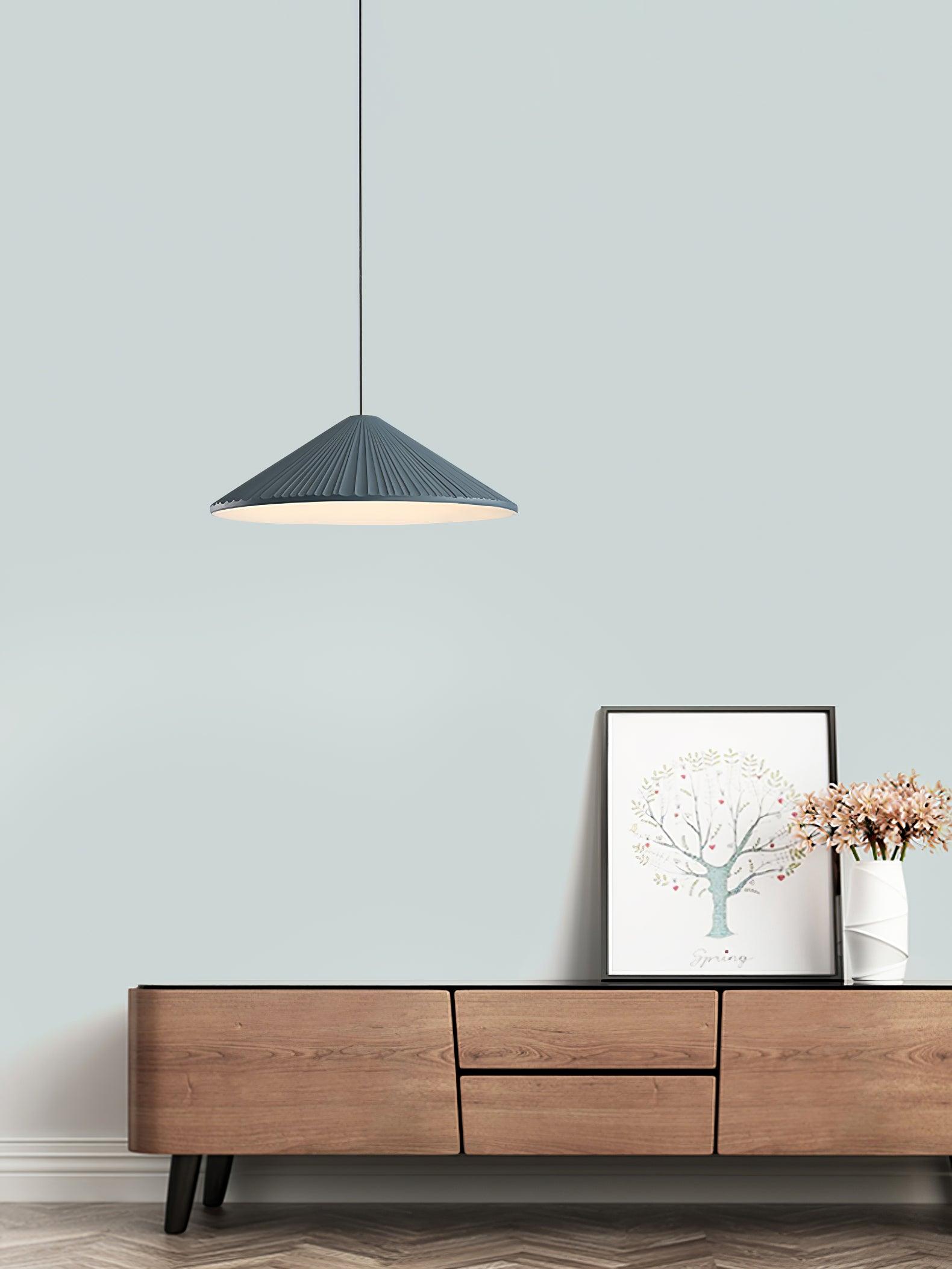 Cone Hat Resin Pendant Lamp - Letslighting