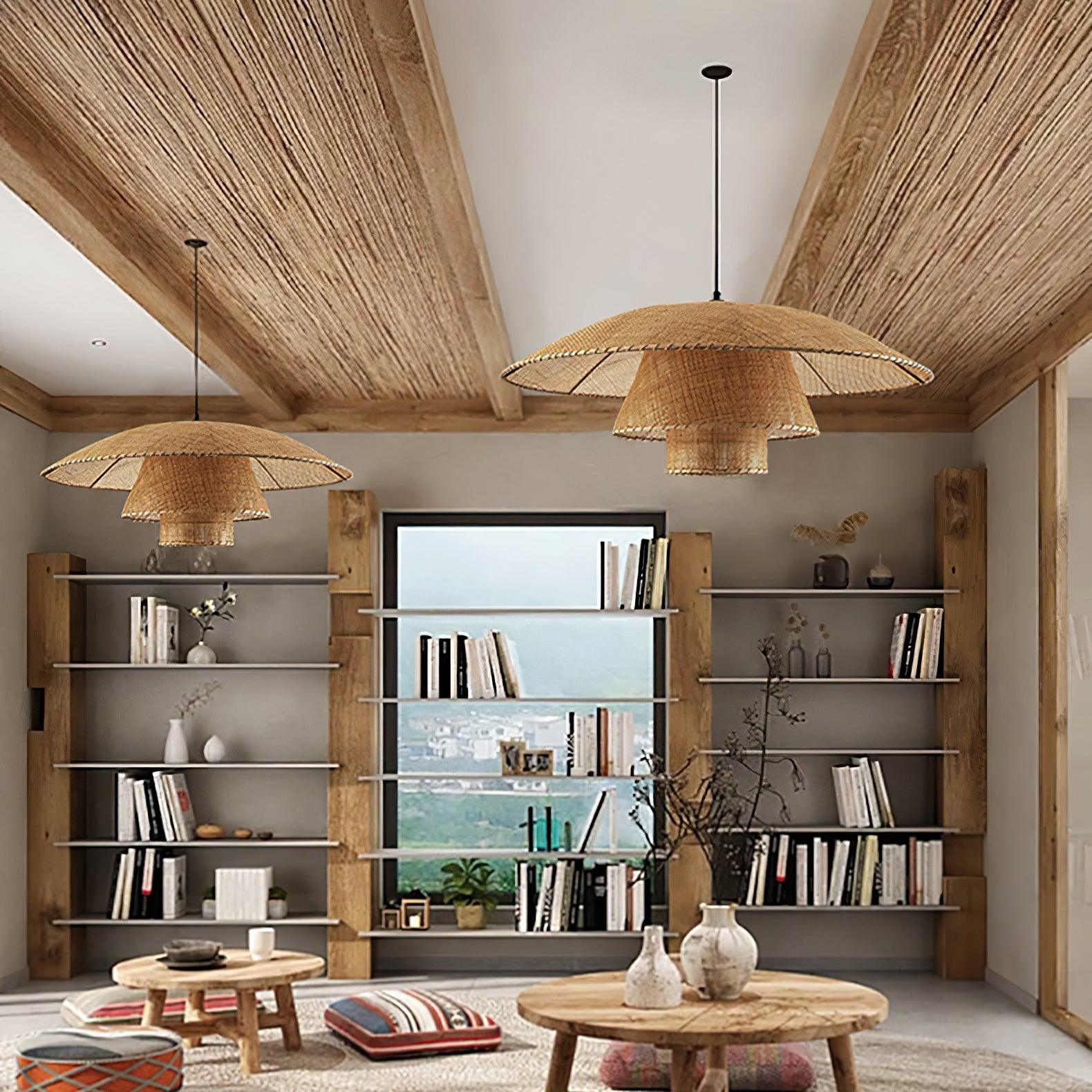 Orvellace Rattan Vintage Pendant Lamp - Letslighting