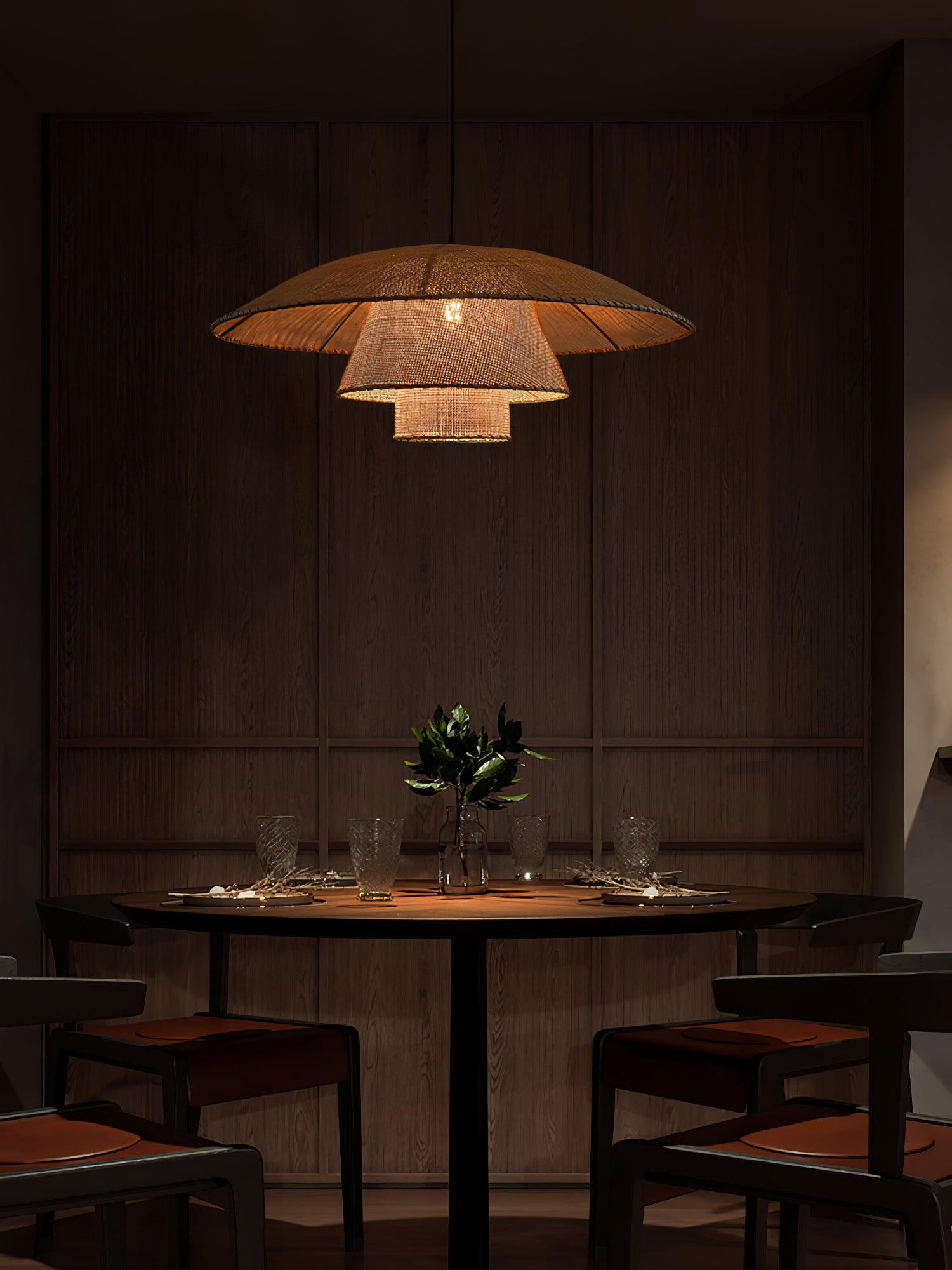 Orvellace Rattan Vintage Pendant Lamp - Letslighting