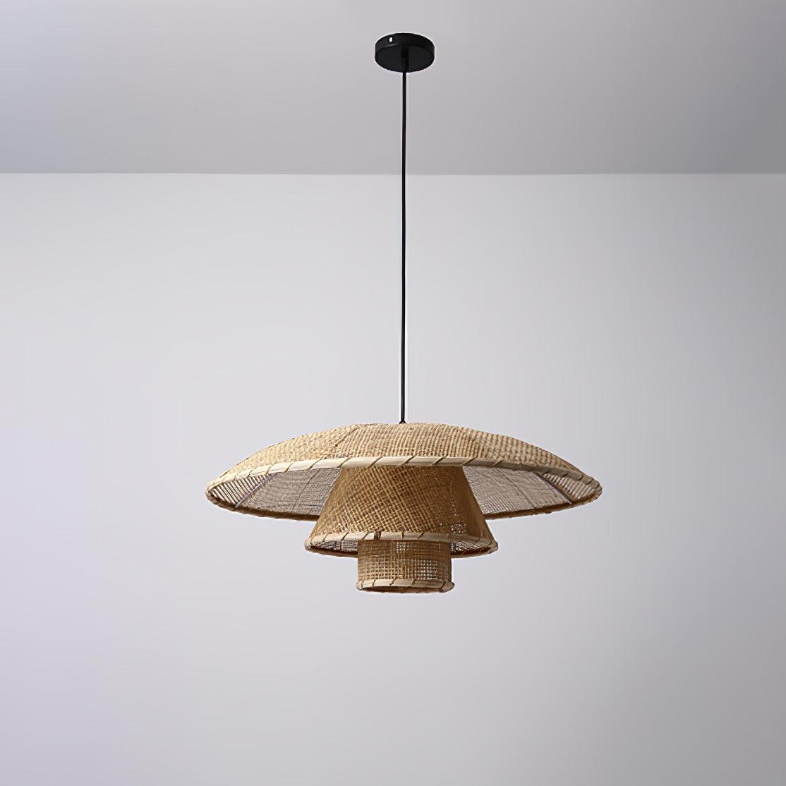 Orvellace Rattan Vintage Pendant Lamp - Letslighting