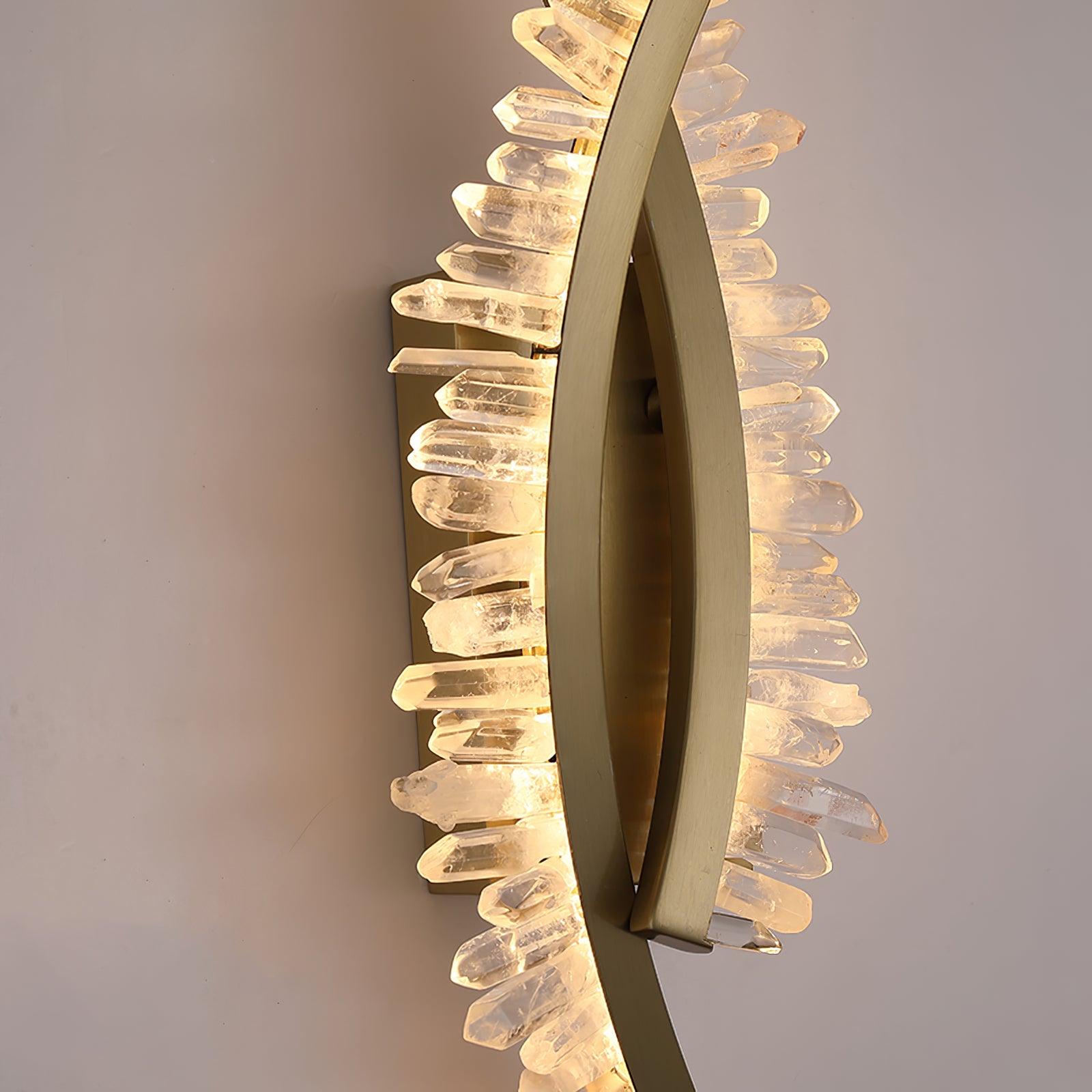 Prairie Premium Nordic Art Crystal Wall Light - Letslighting