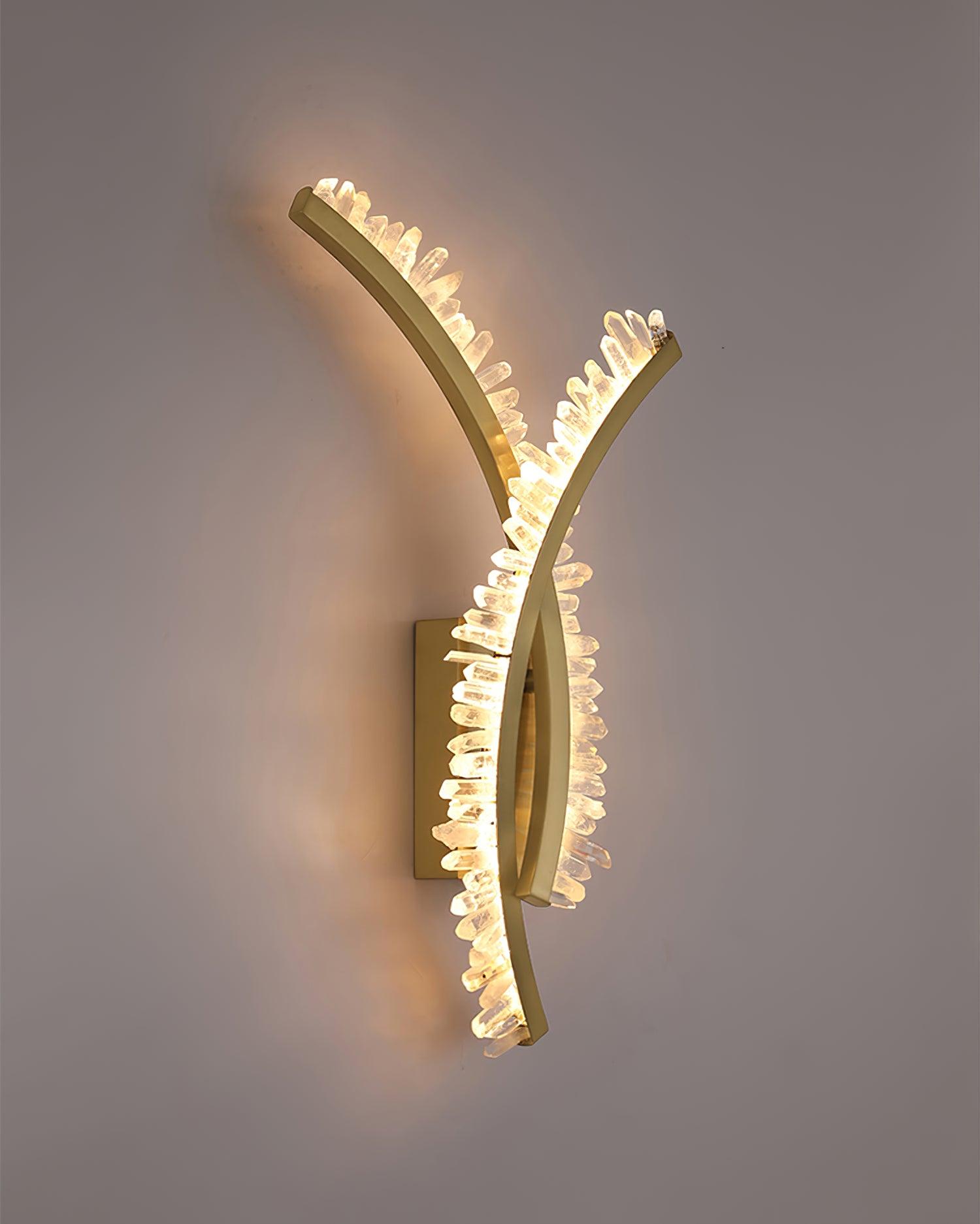 Prairie Premium Nordic Art Crystal Wall Light - Letslighting