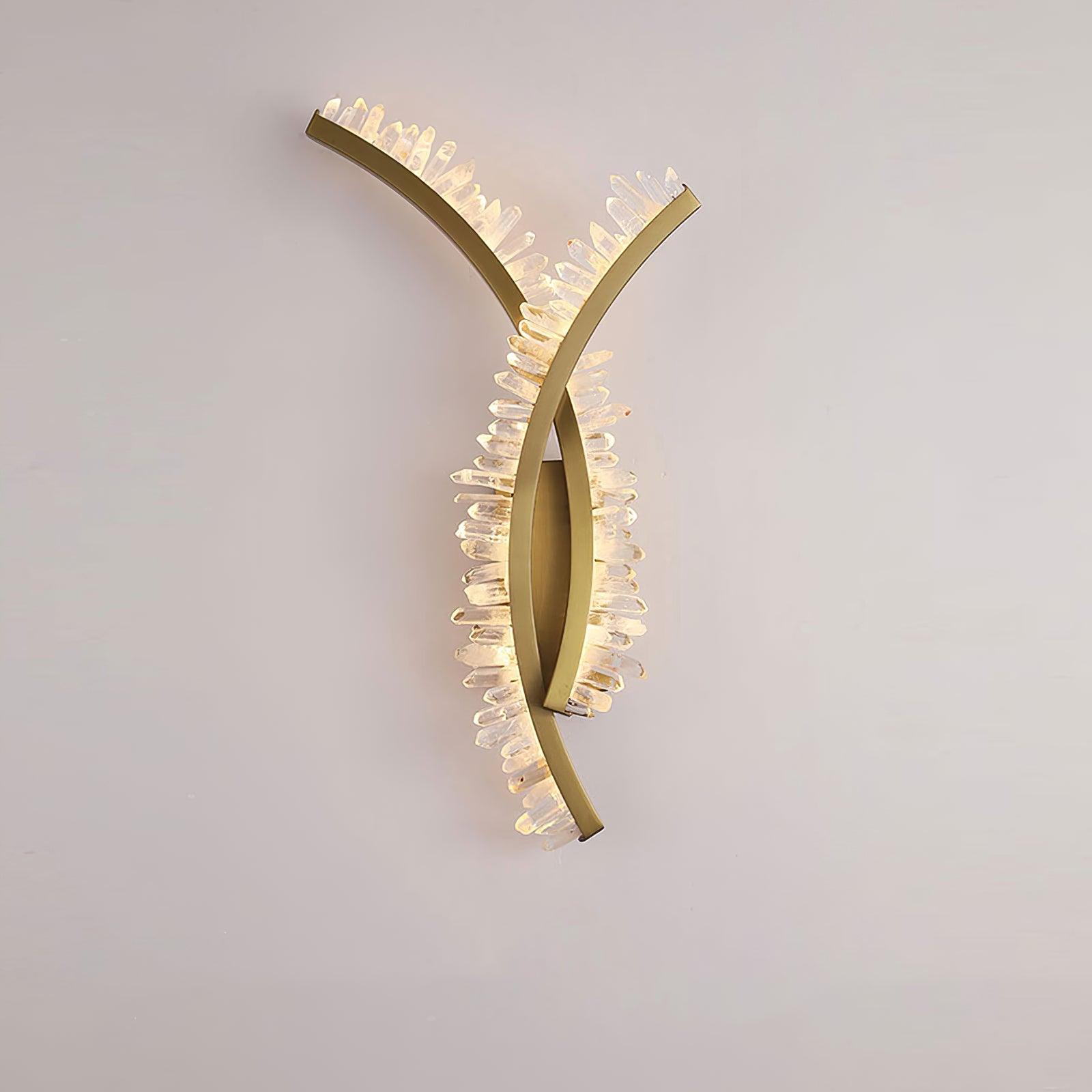Prairie Premium Nordic Art Crystal Wall Light - Letslighting