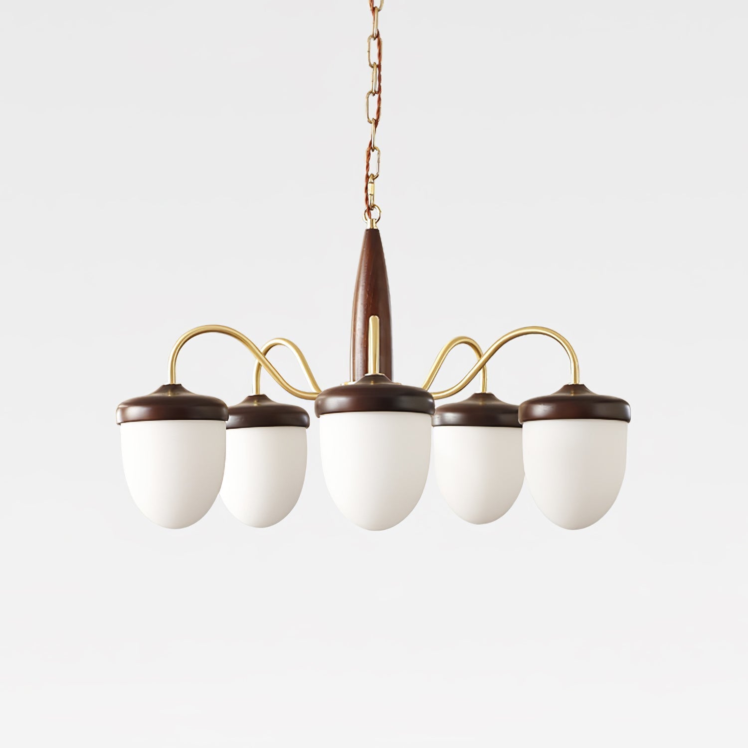 Aurora Chandelier Capsule Arm Rustic - Letslighting
