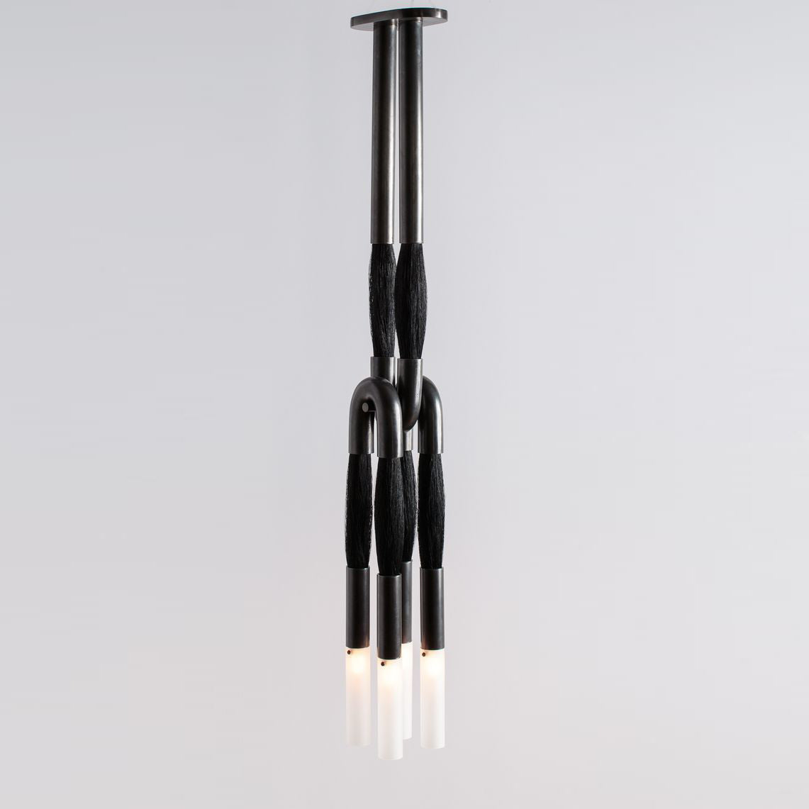 Cacarir Traditional Art Black Acrylic Pendant Lamp - Letslighting