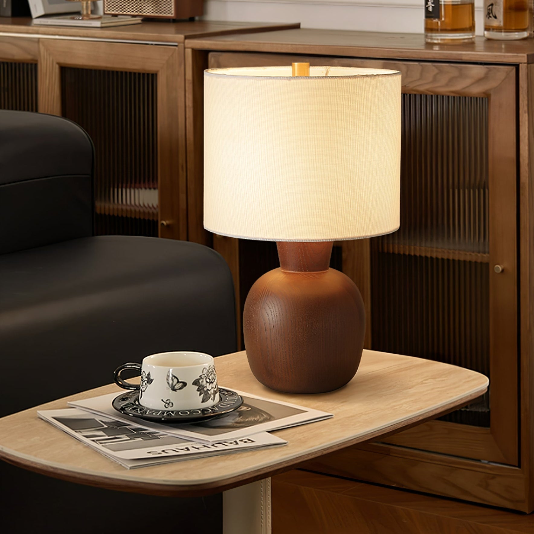 Joan Minimalist Wood Table Lamp - Letslighting