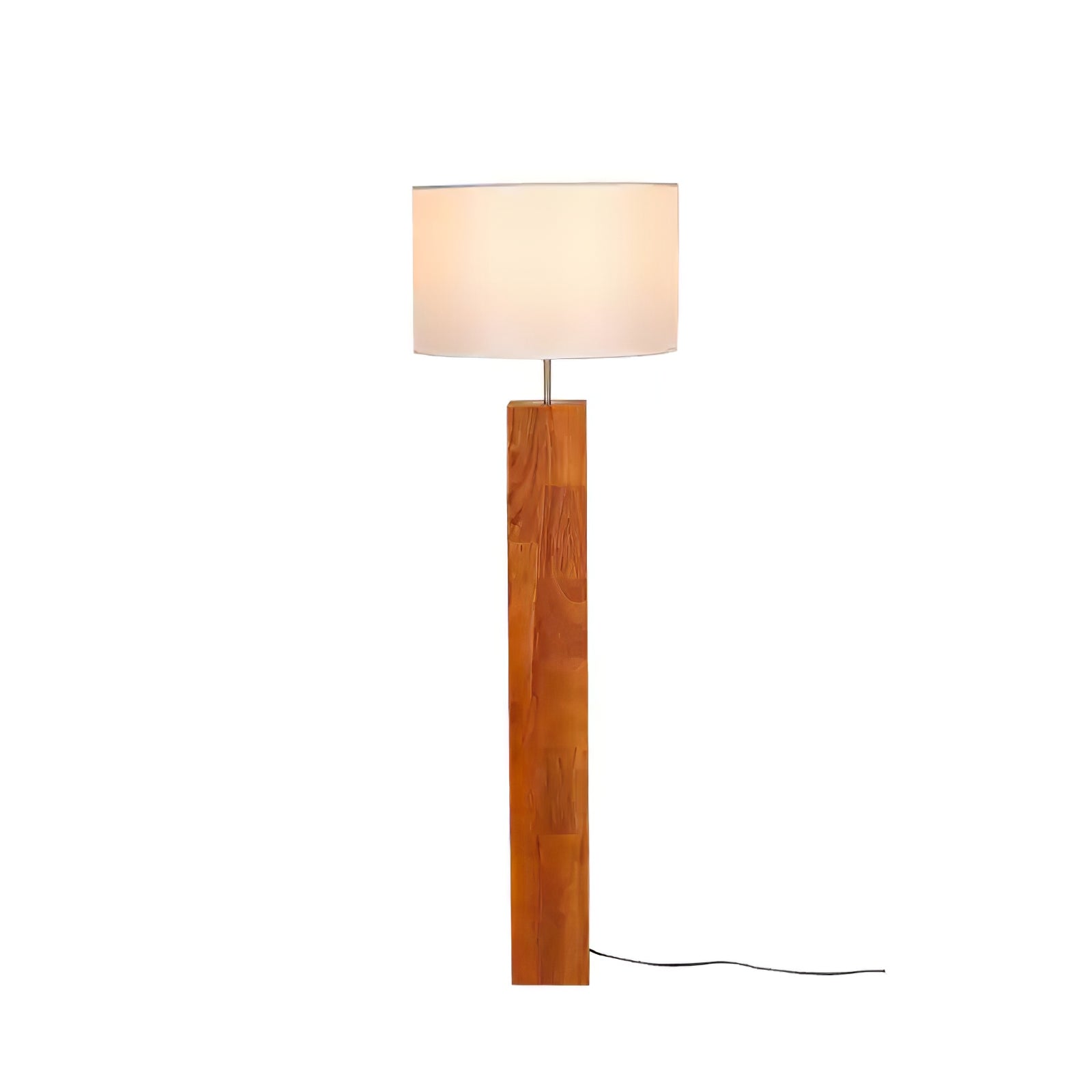 Timberline Fabric & Wood Floor Lamp - Letslighting