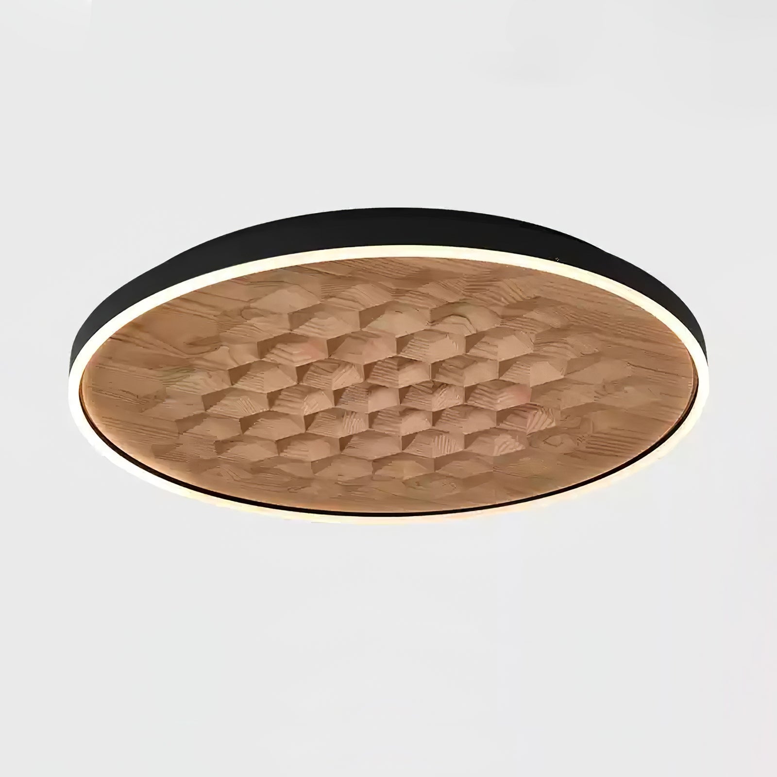 Cevynira Textured Bronze Flush Mount - Letslighting