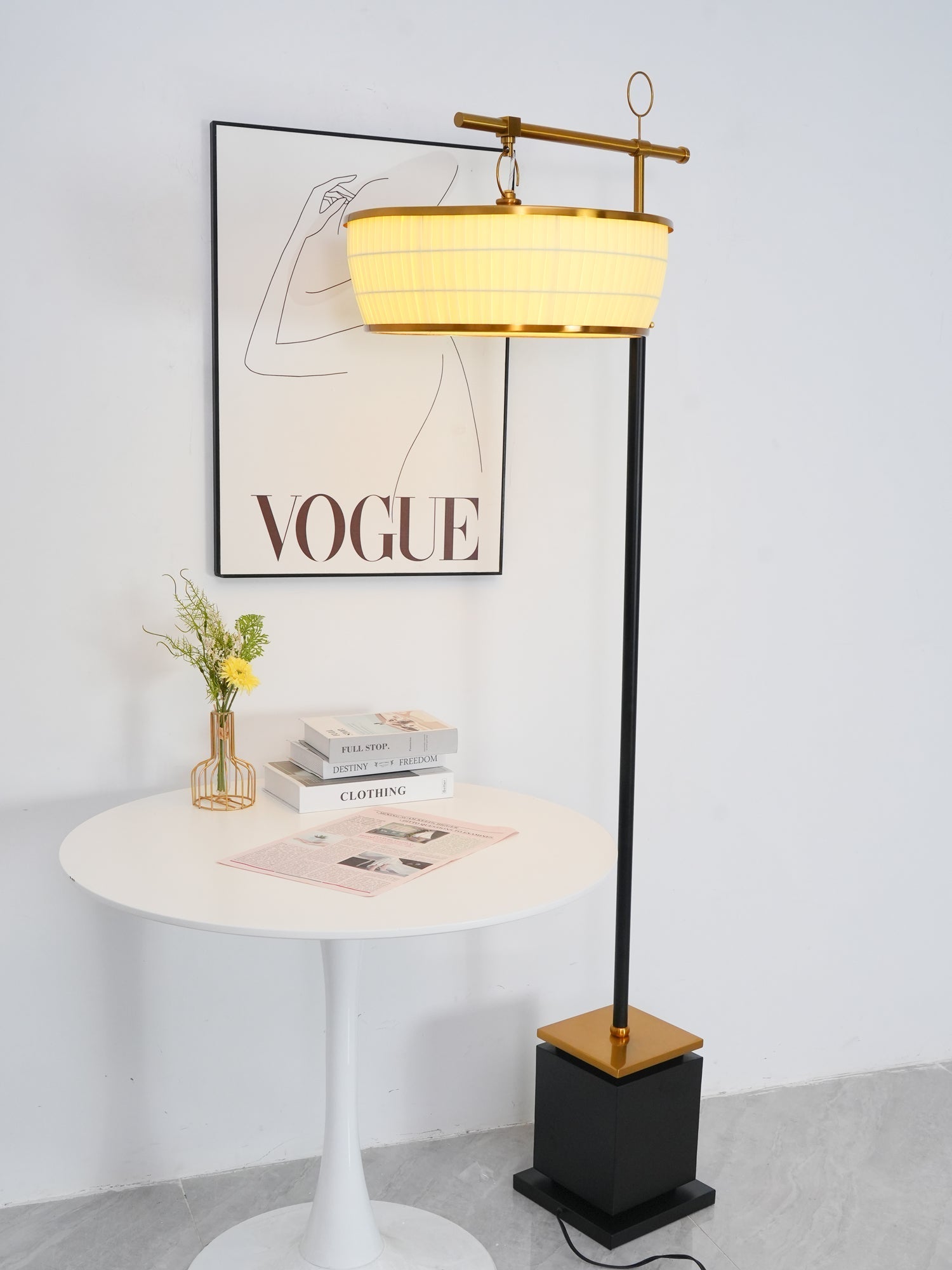 Kenneth Modern Fabric Floor Lamp - Letslighting