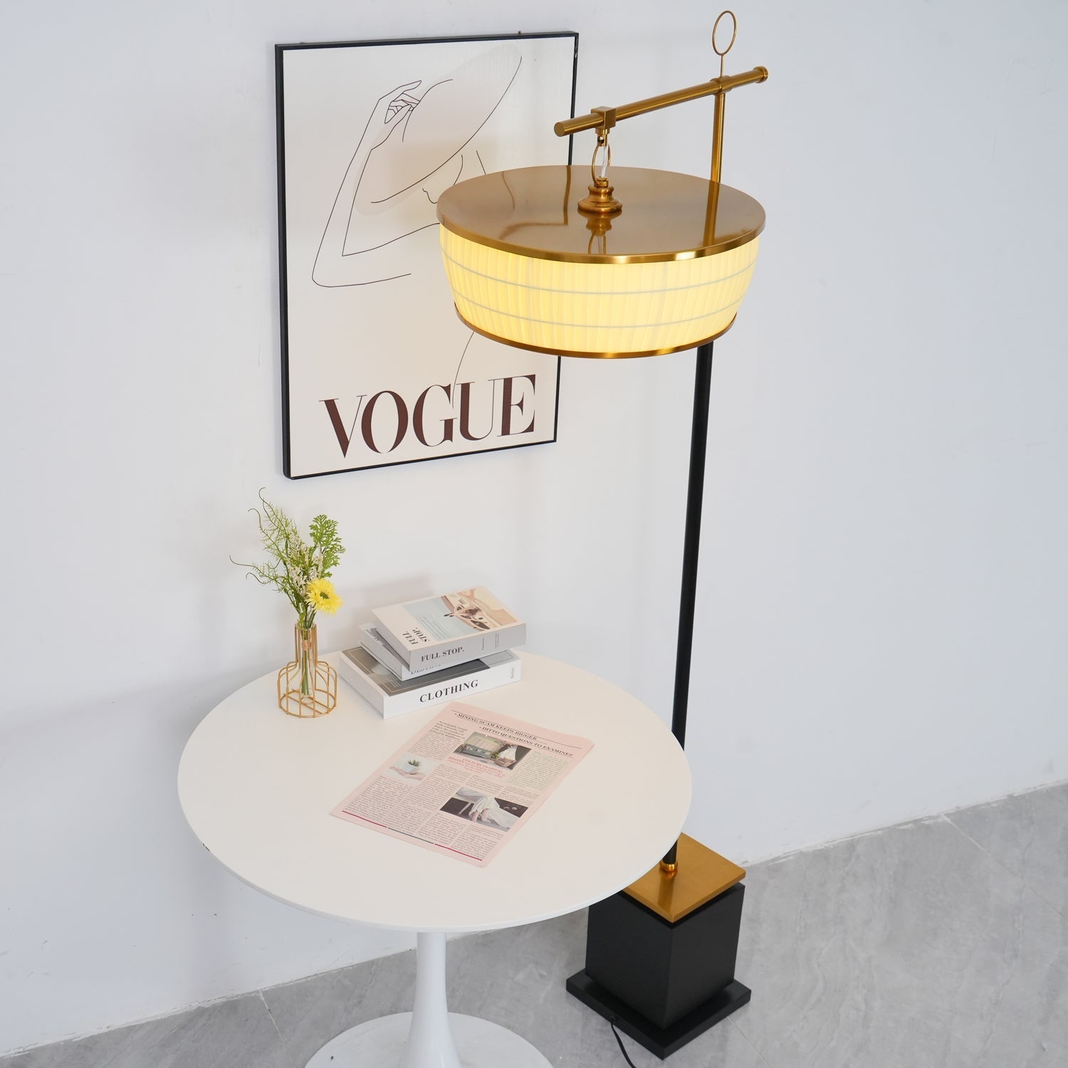 Kenneth Modern Fabric Floor Lamp - Letslighting