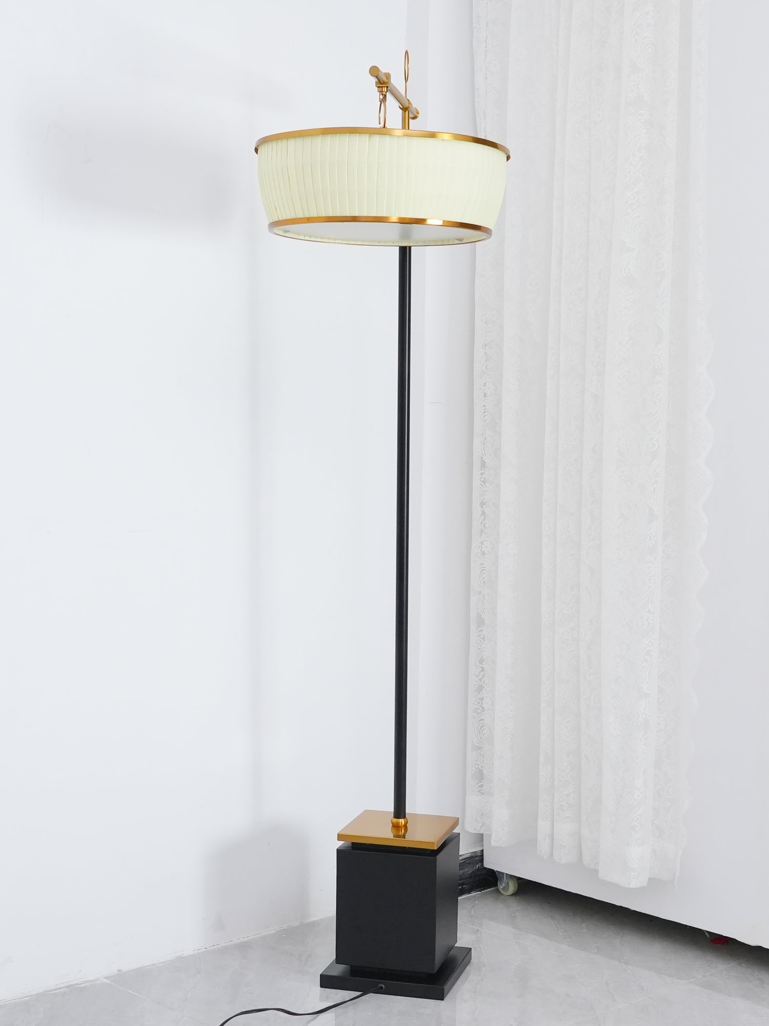 Kenneth Modern Fabric Floor Lamp - Letslighting