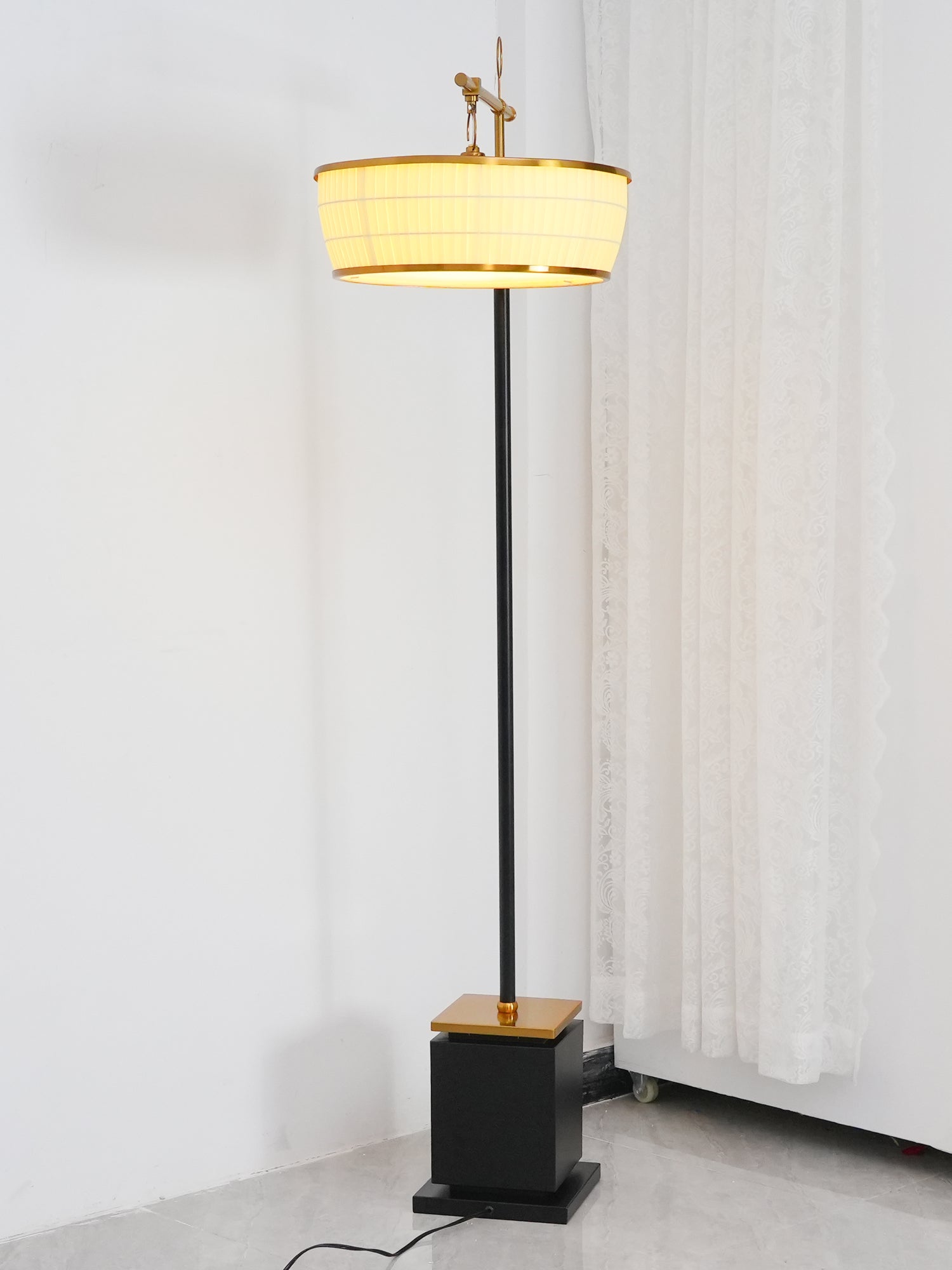 Kenneth Modern Fabric Floor Lamp - Letslighting