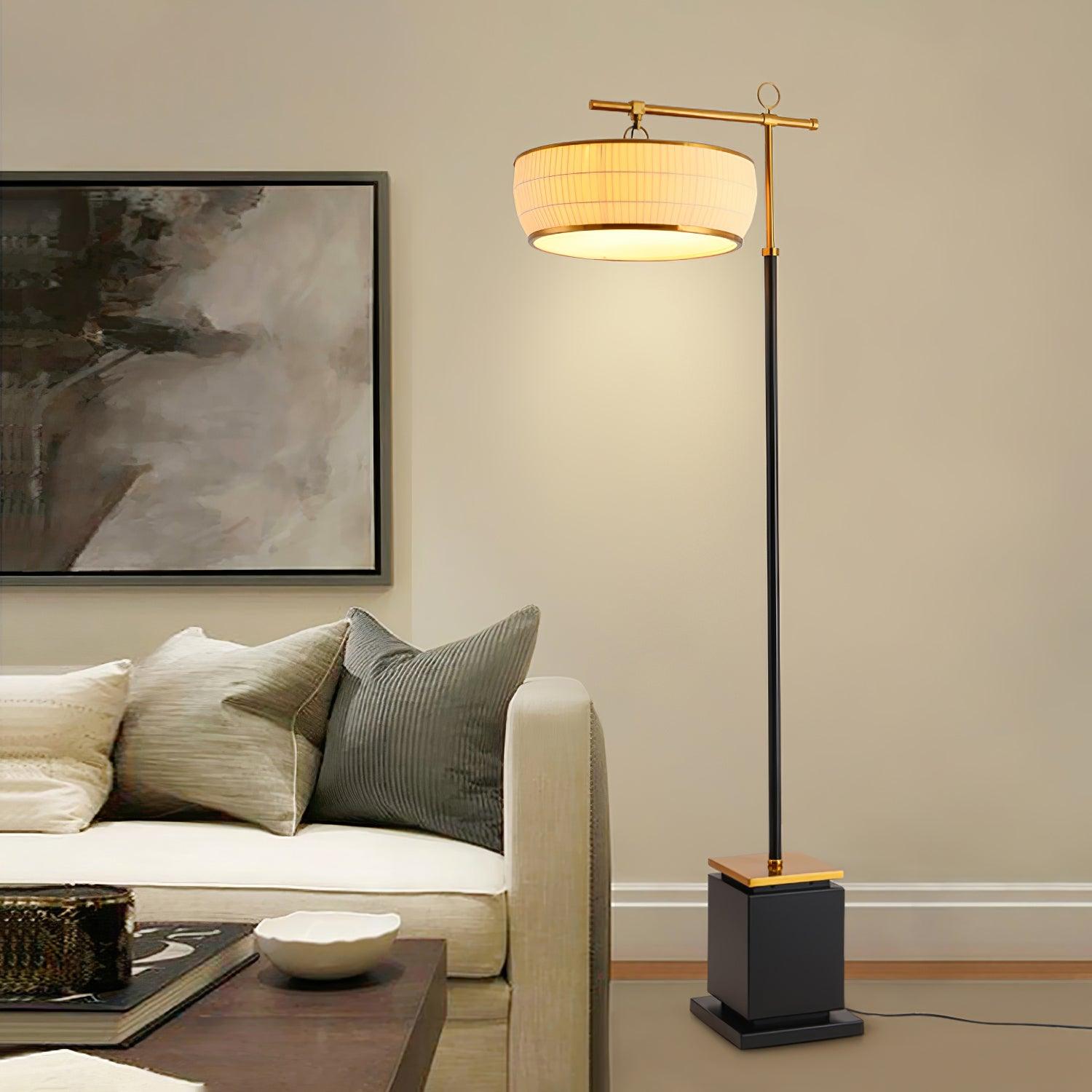 Kenneth Modern Fabric Floor Lamp - Letslighting