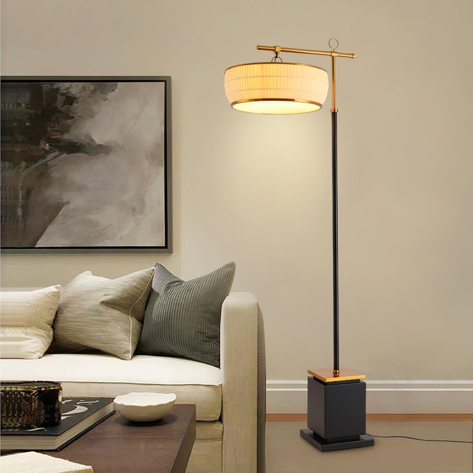 Kenneth Modern Fabric Floor Lamp - Letslighting