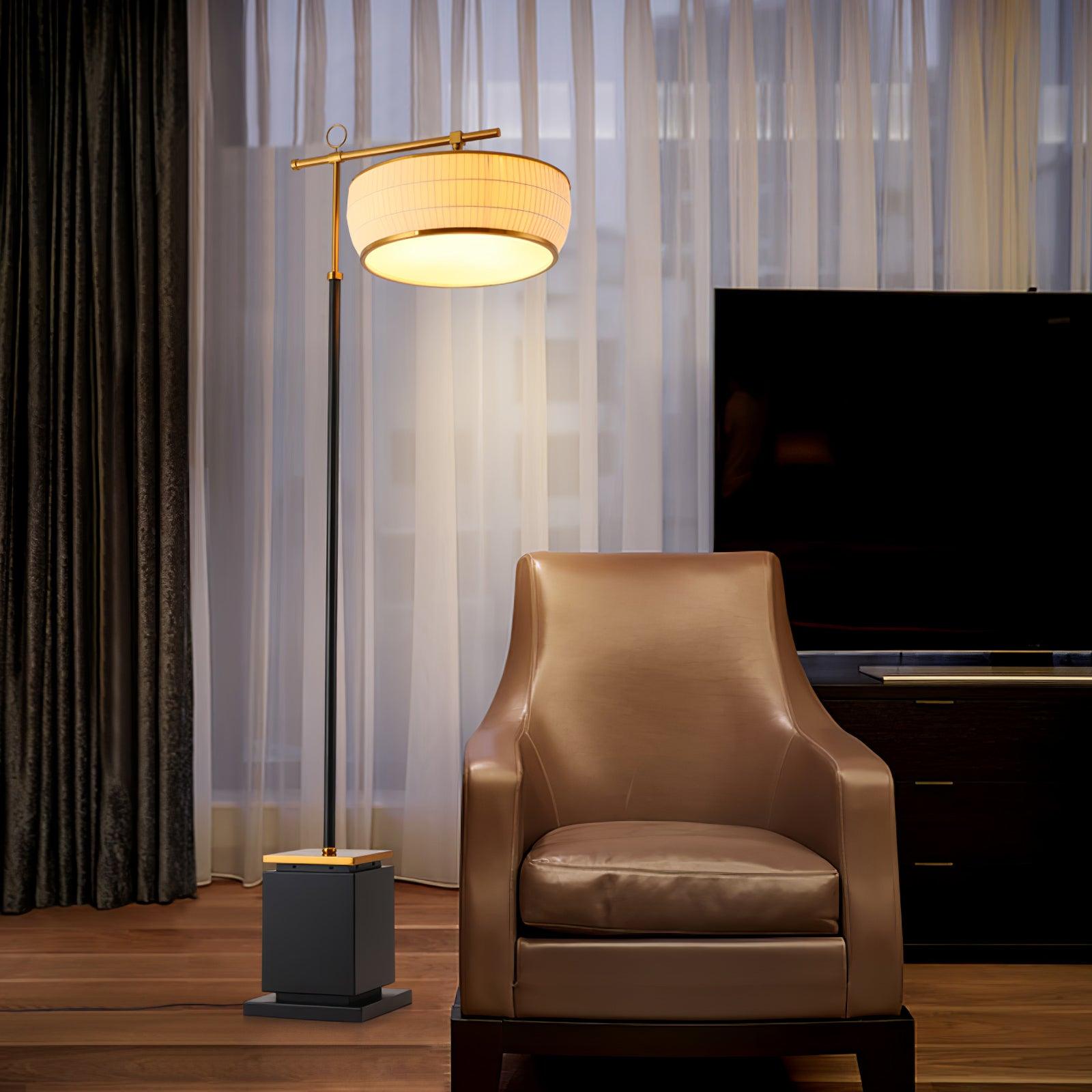 Kenneth Modern Fabric Floor Lamp - Letslighting
