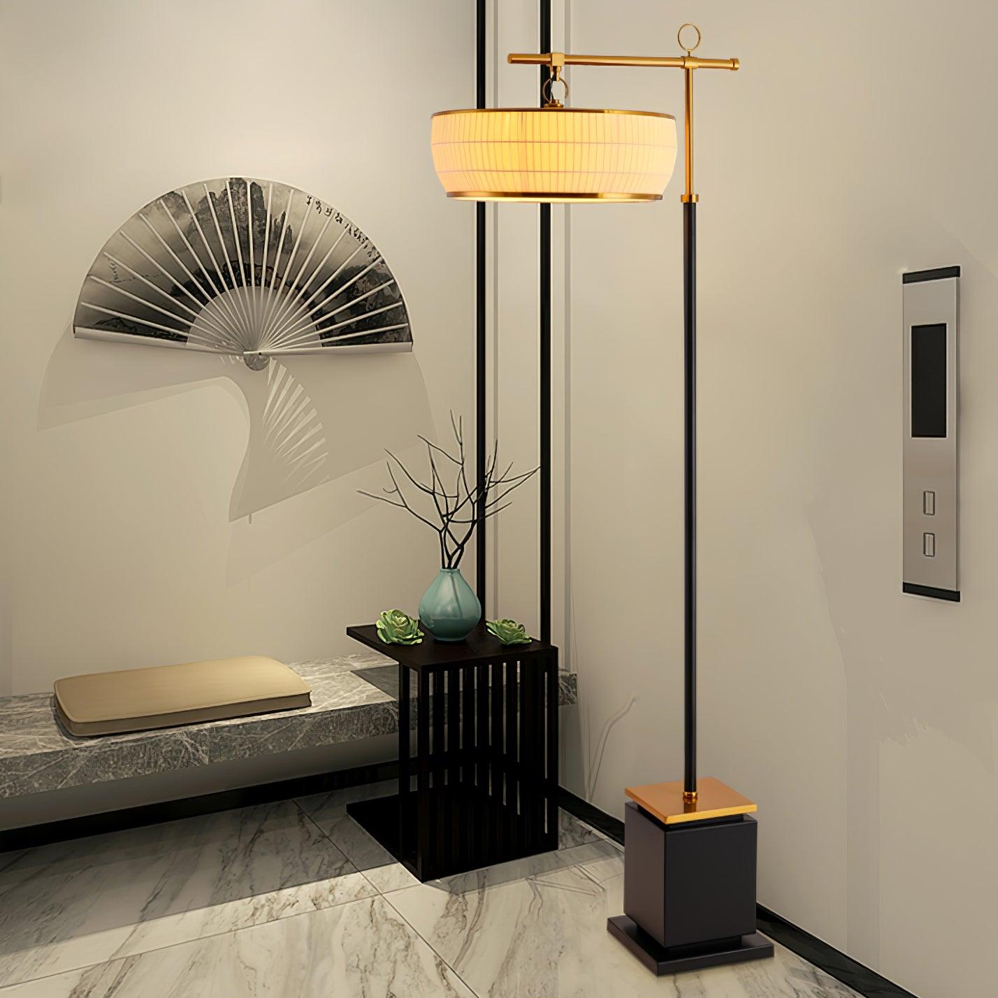 Kenneth Modern Fabric Floor Lamp - Letslighting