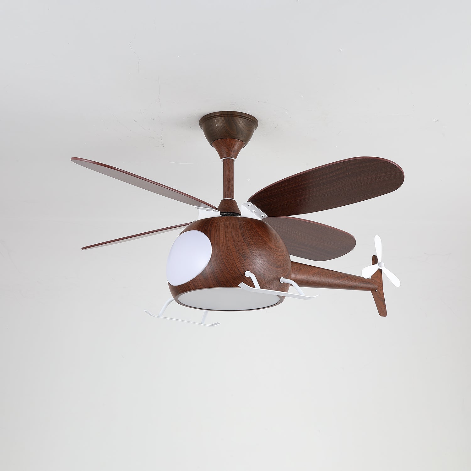 Aviara Modern Wood Ceiling Fan Light - Letslighting