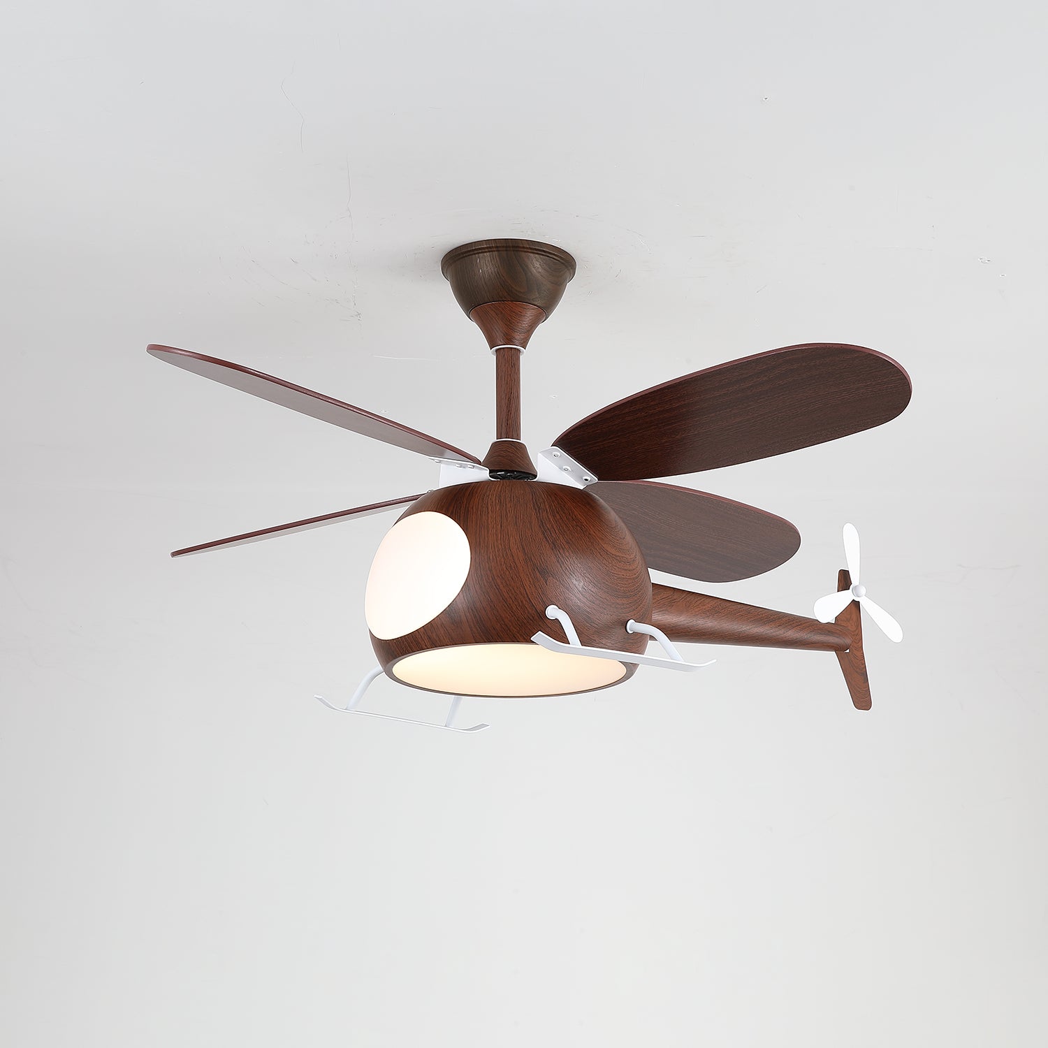 Aviara Modern Wood Ceiling Fan Light - Letslighting