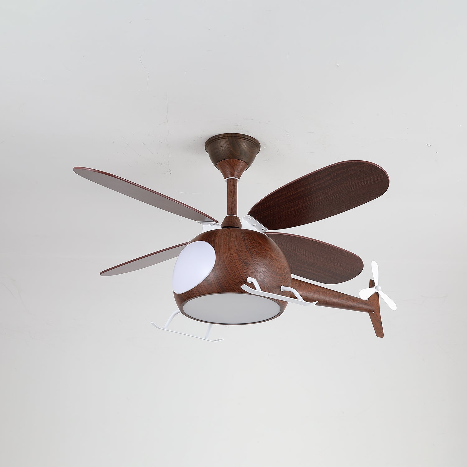 Aviara Modern Wood Ceiling Fan Light - Letslighting
