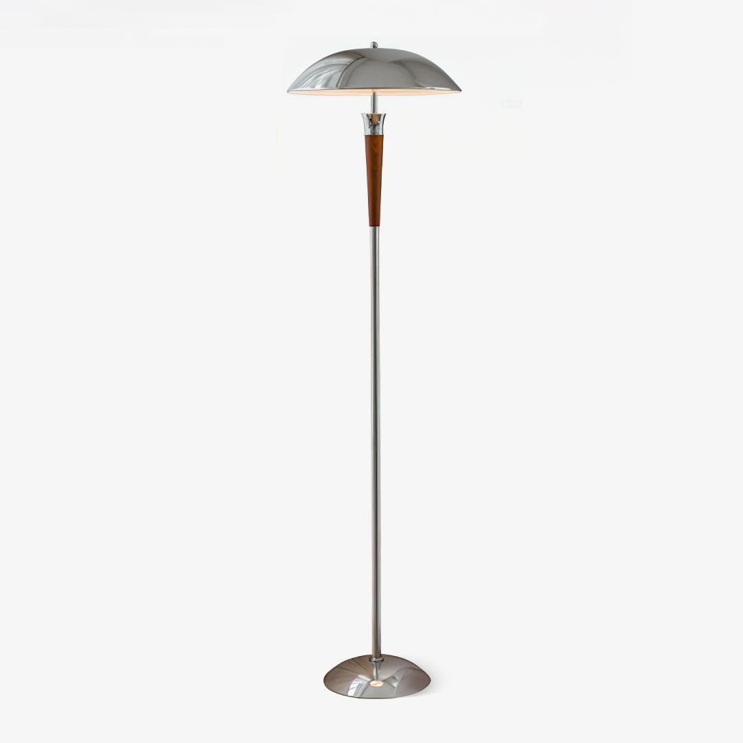 Vizoril Retro Chrome Floor Lamp - Letslighting