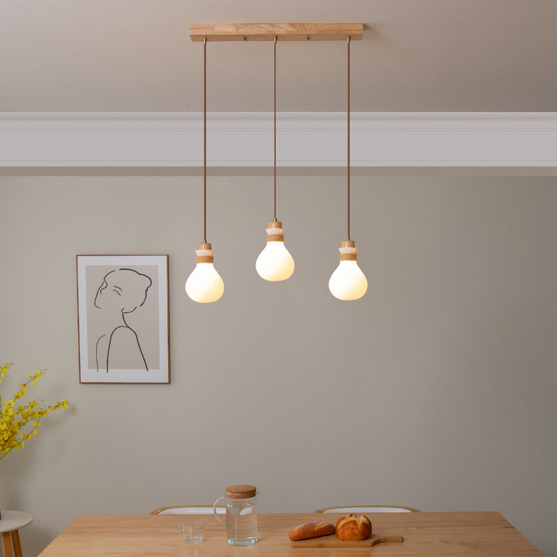 Votheor Modern Minimalist Unique Rope Glass Pendant Lamp - Letslighting
