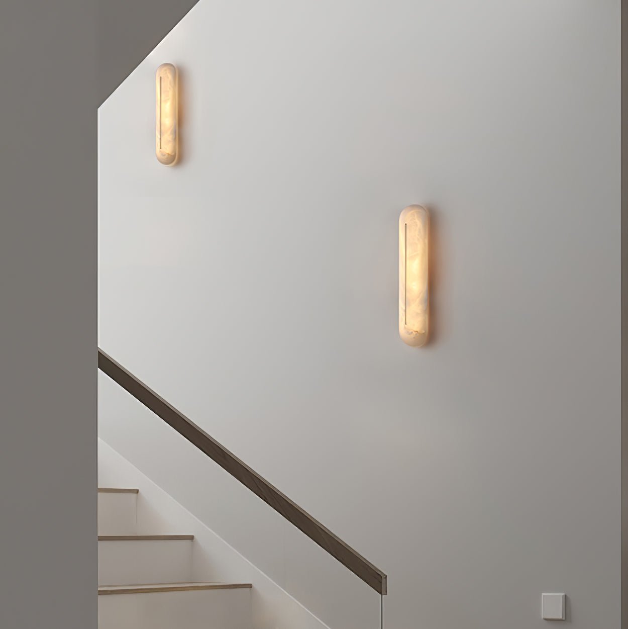 Armaryra Oblong Alabaster Wall Light - Letslighting