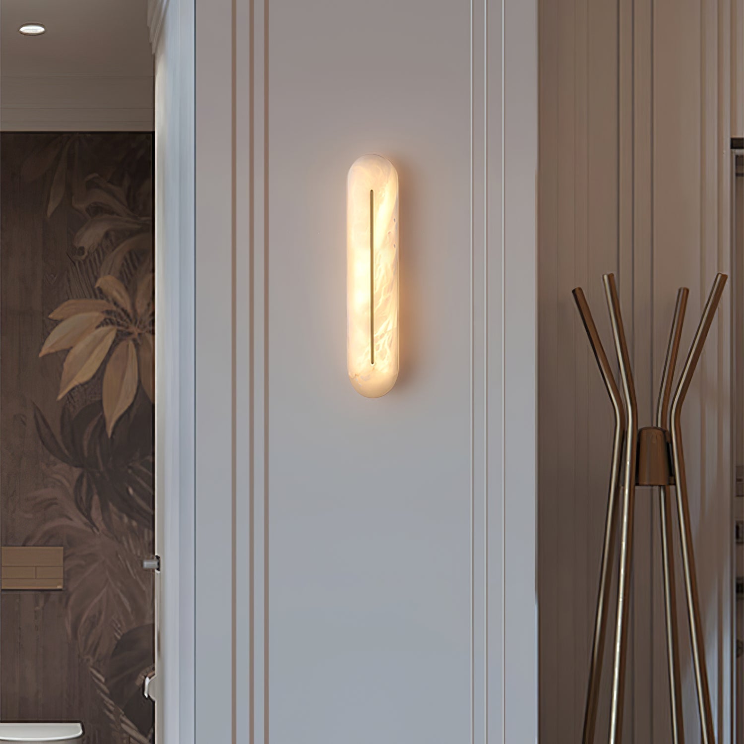 Armaryra Oblong Alabaster Wall Light - Letslighting