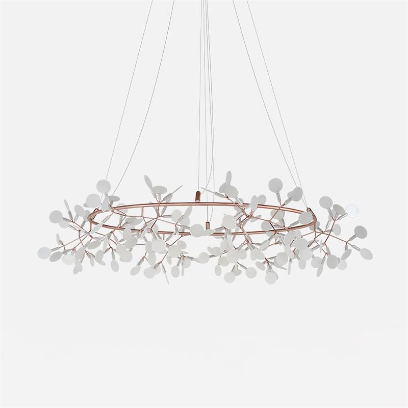 Arthearae Postmodern Luxury Round Acrylic Chandelier - Letslighting