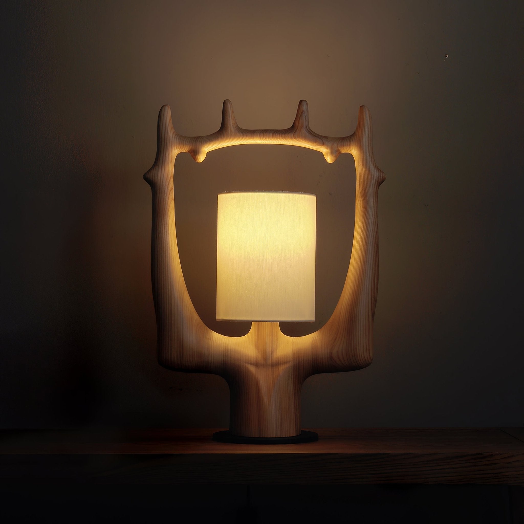 Roise Nature Wood Table Lamp - Letslighting