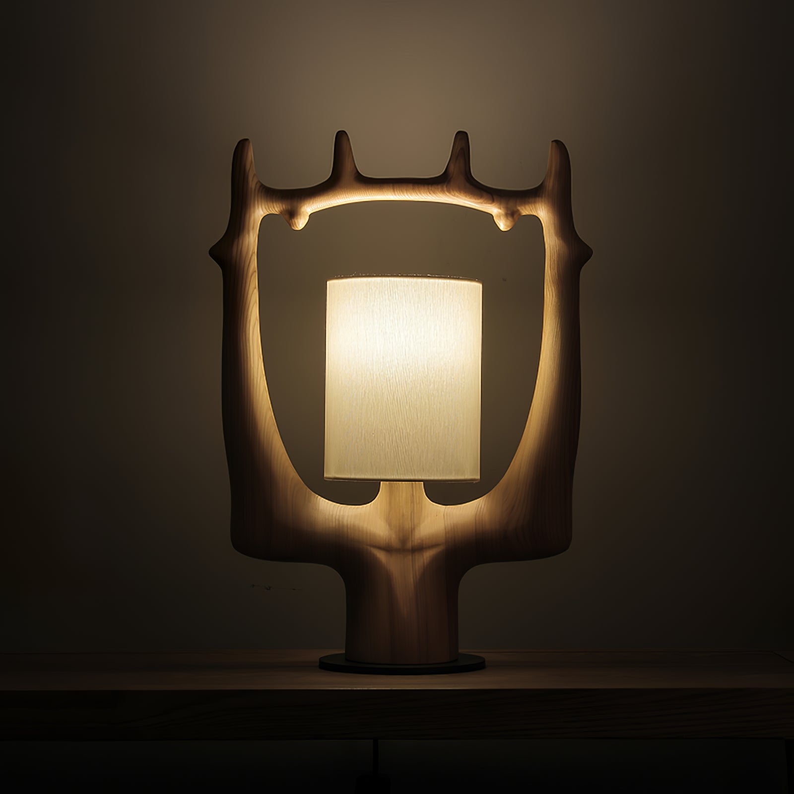 Roise Nature Wood Table Lamp - Letslighting
