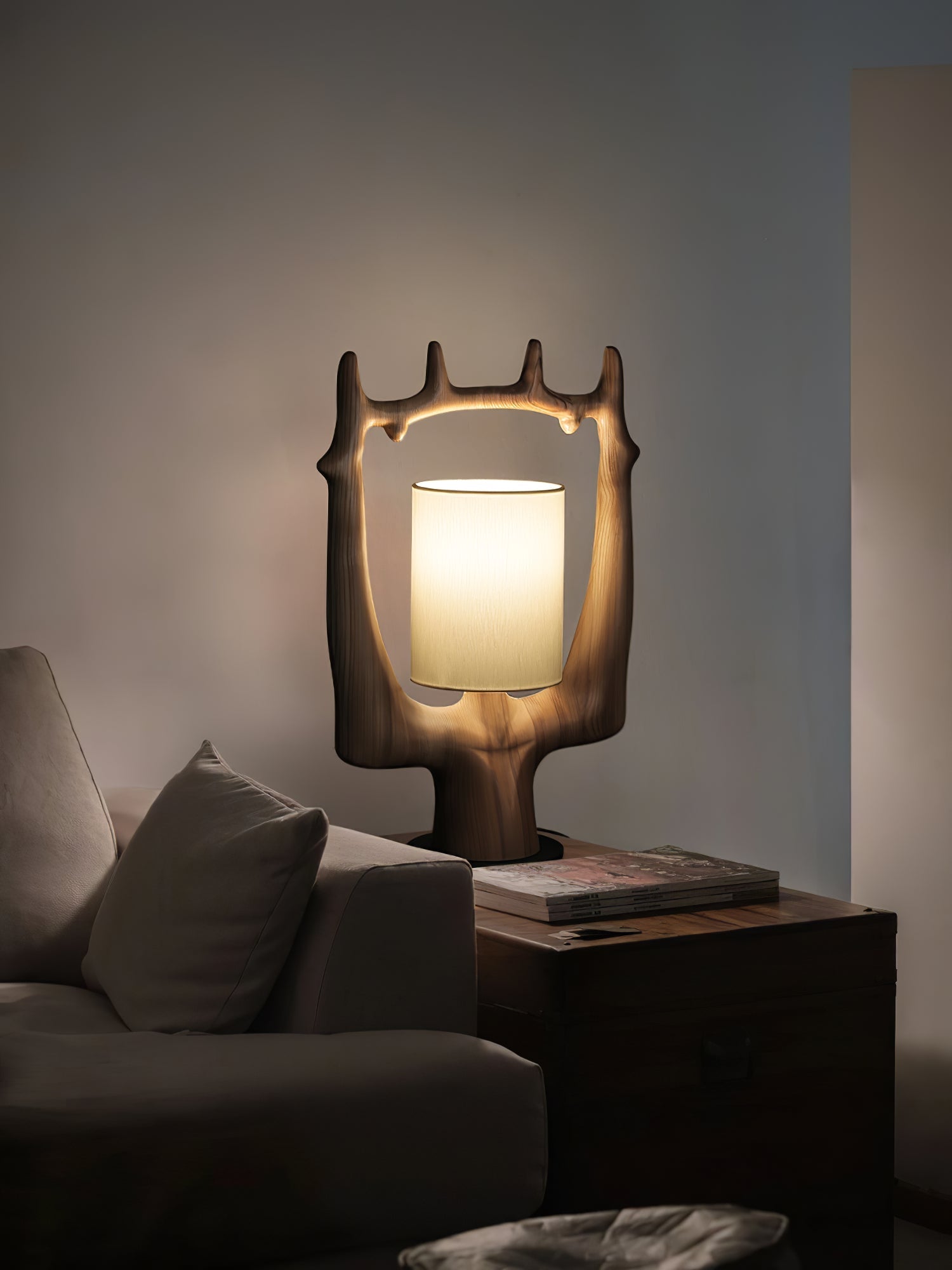 Roise Nature Wood Table Lamp - Letslighting