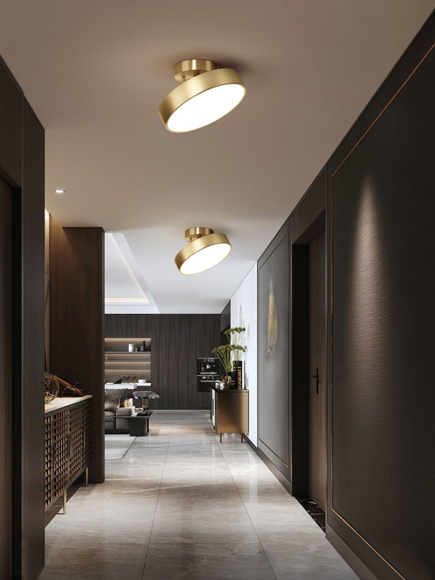 Cizorila Modern Minimalist Rotating Ceiling Lamp - Letslighting