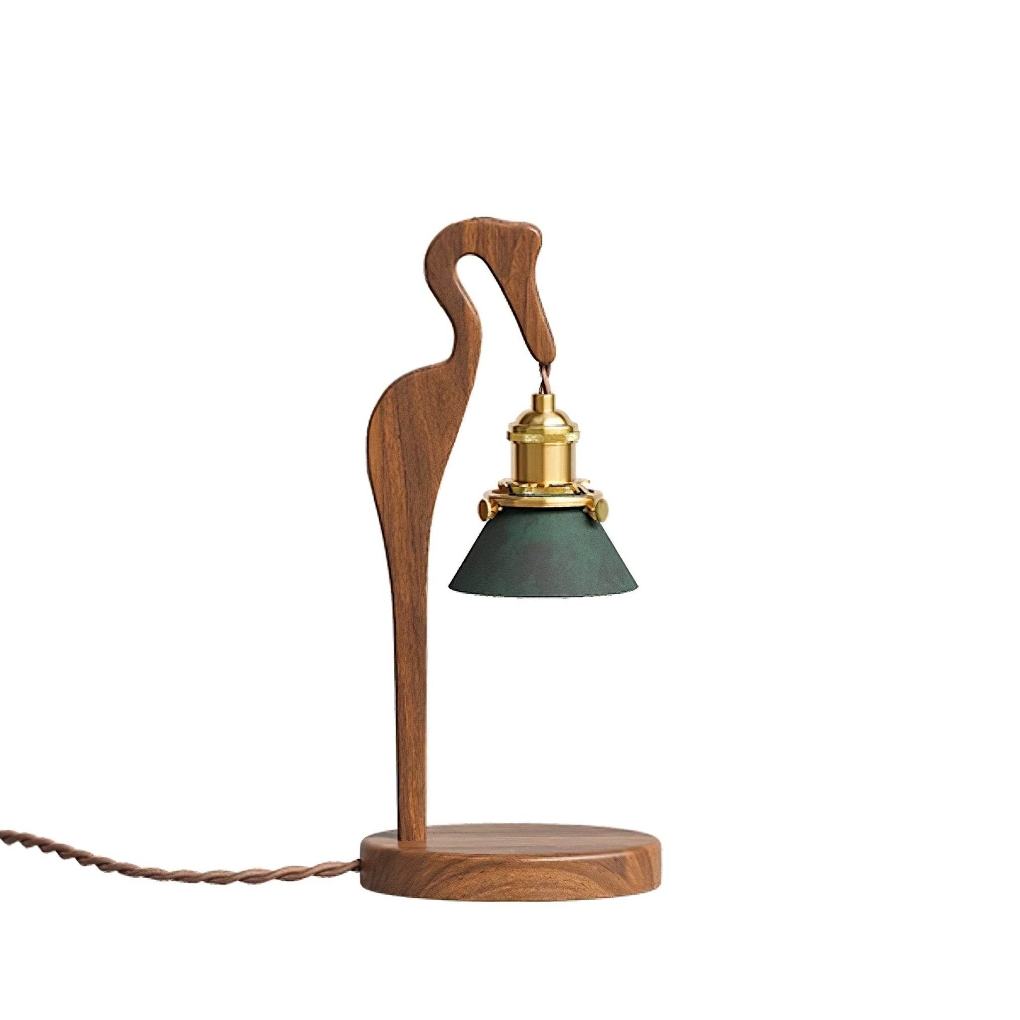 Trivana Wood Artistic Table Lamp - Letslighting