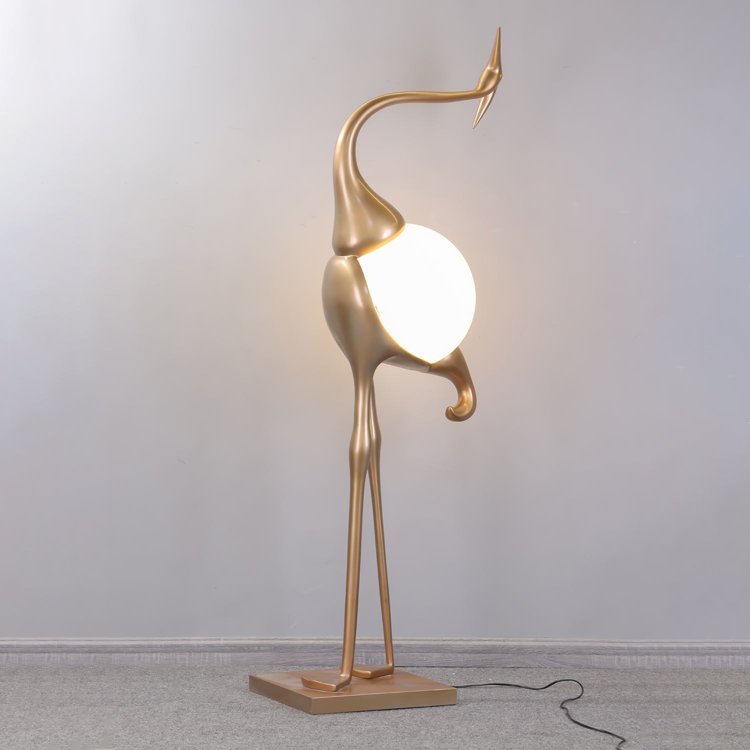 Uraearae Crane Shaped Wall Sconce - Letslighting