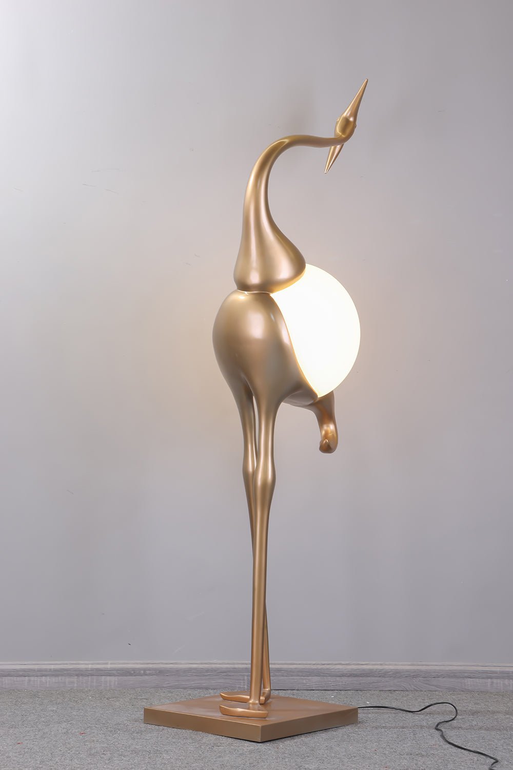 Uraearae Crane Shaped Wall Sconce - Letslighting