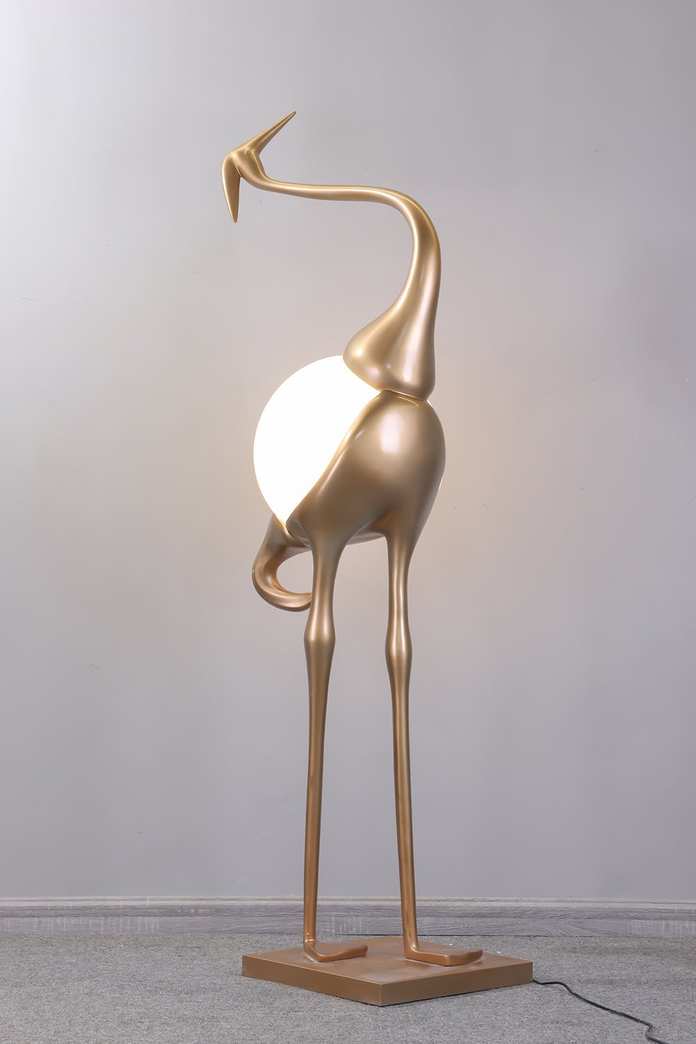 Uraearae Crane Shaped Wall Sconce - Letslighting