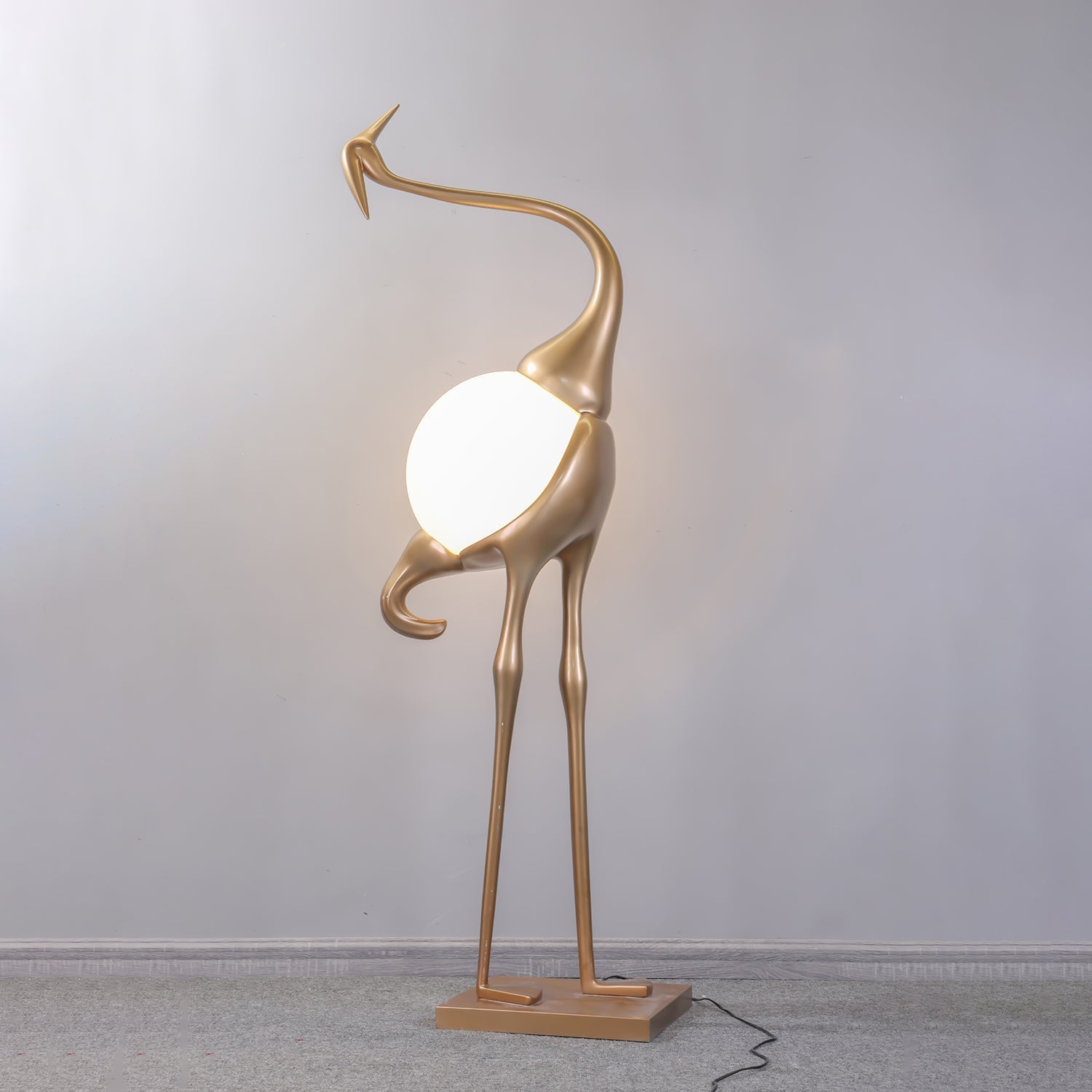 Uraearae Crane Shaped Wall Sconce - Letslighting
