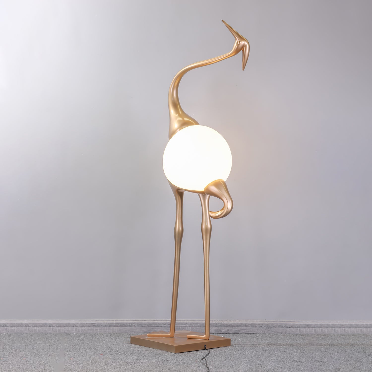 Uraearae Crane Shaped Wall Sconce - Letslighting