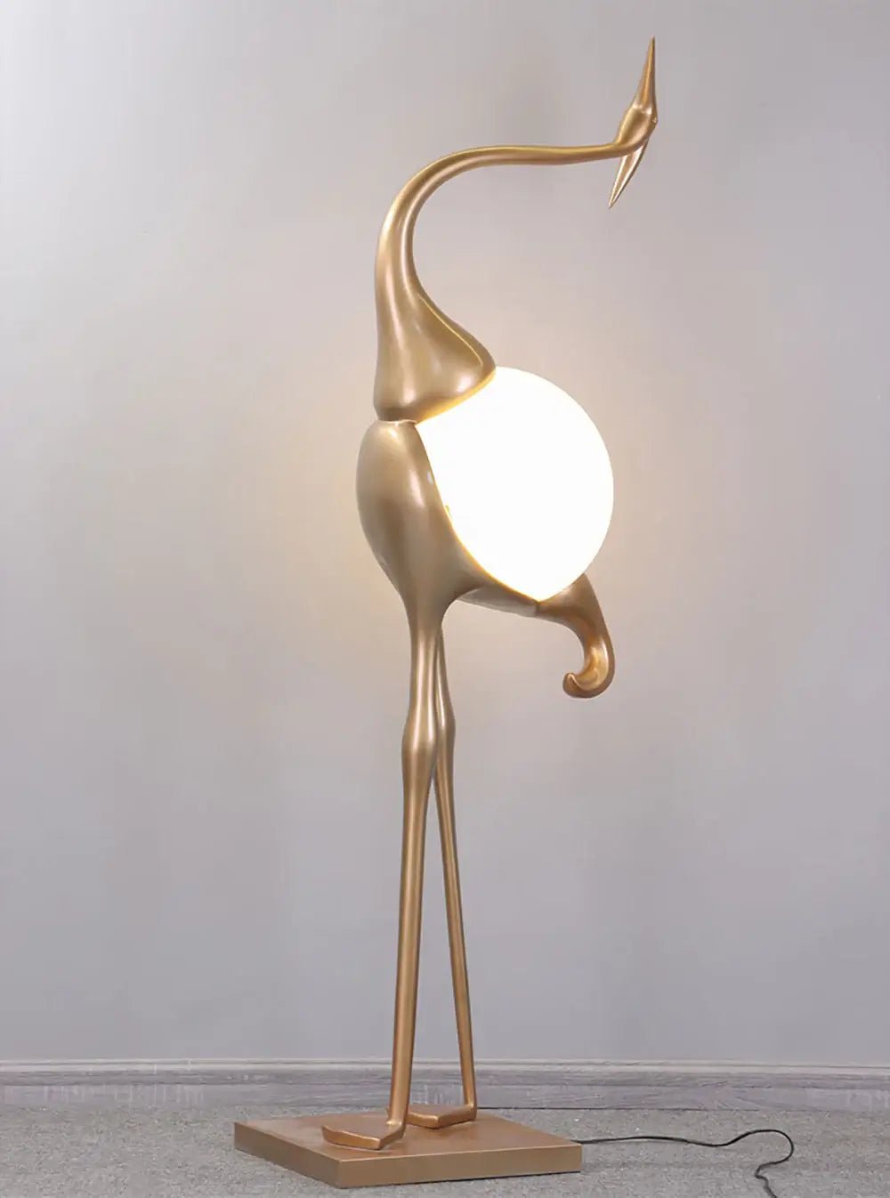 Uraearae Crane Shaped Wall Sconce - Letslighting