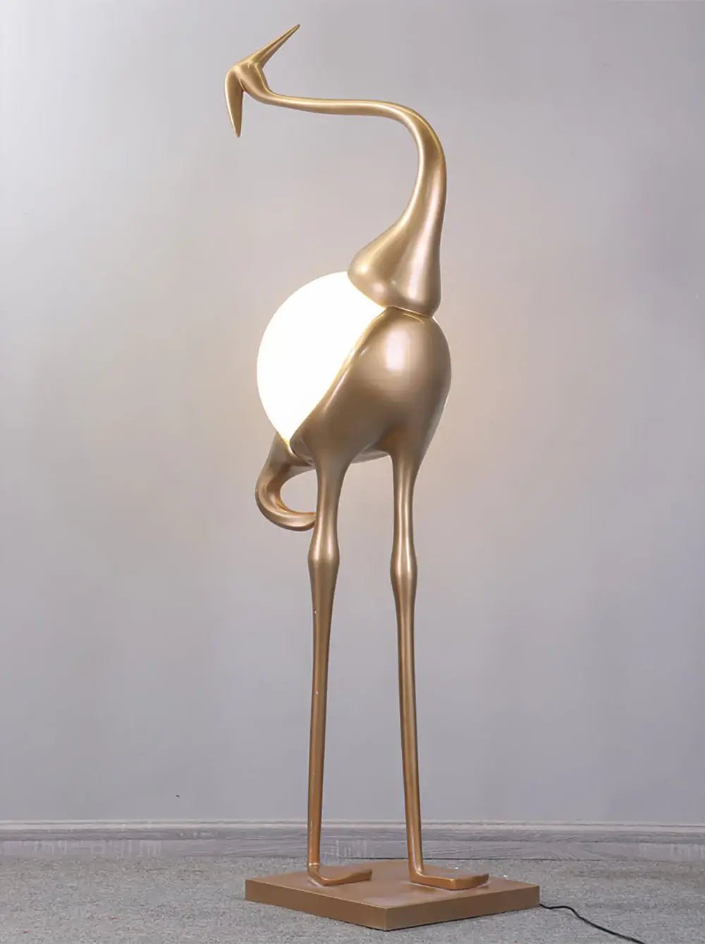 Uraearae Crane Shaped Wall Sconce - Letslighting
