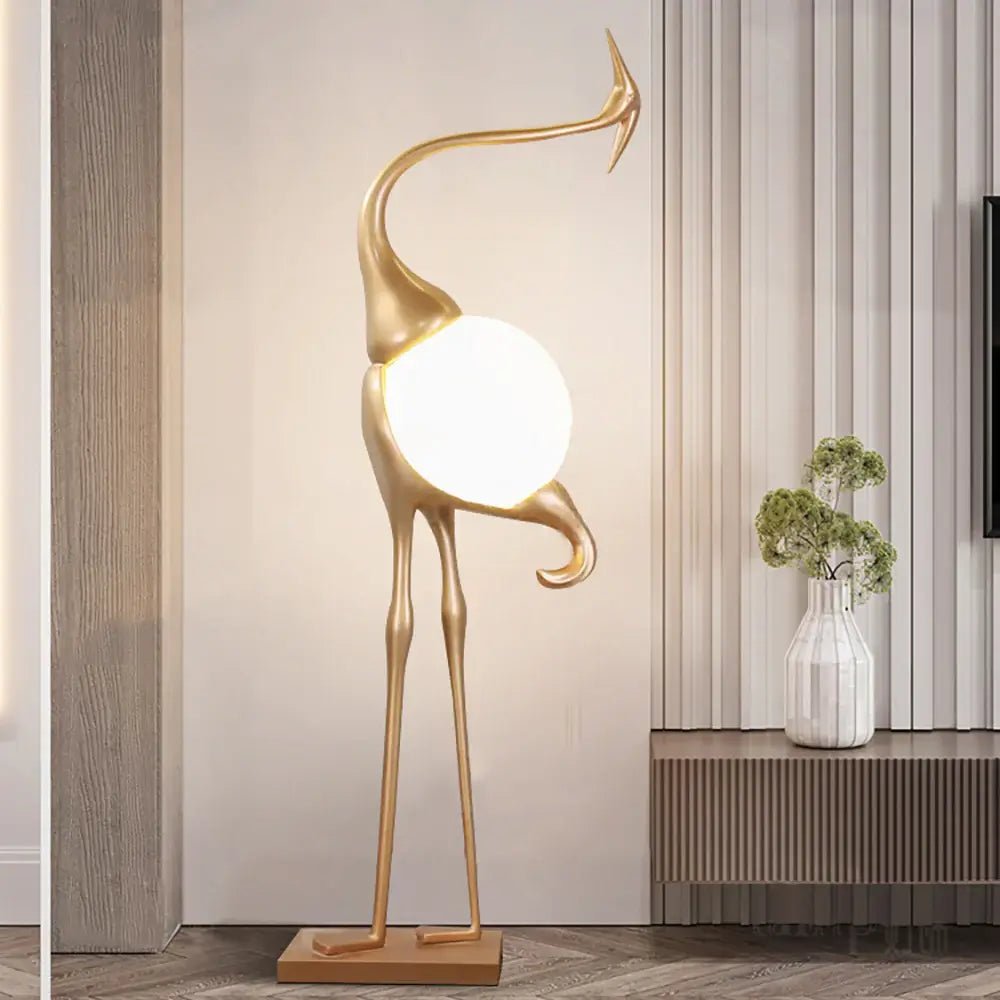 Uraearae Crane Shaped Wall Sconce - Letslighting