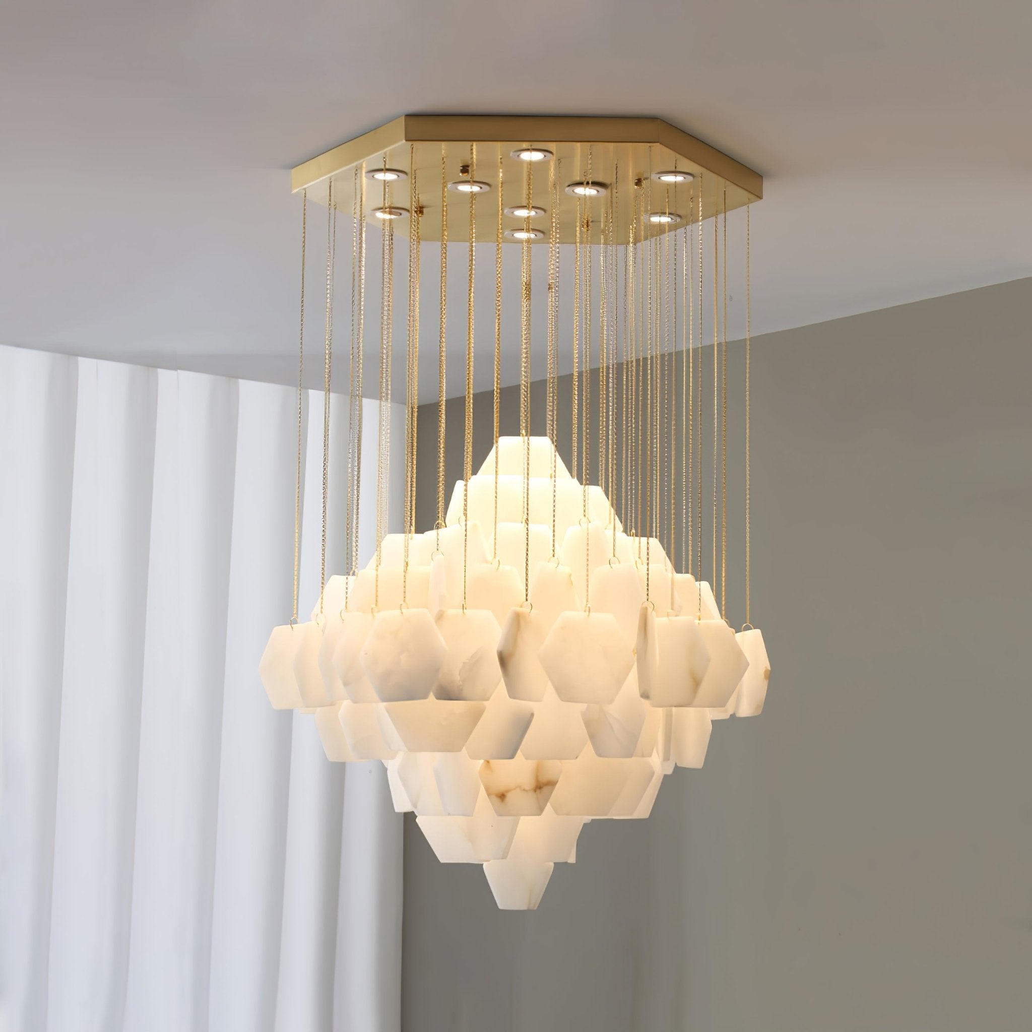 Aurelia Luxury Alabaster Chandelier